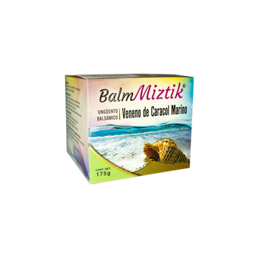 BALMMIZTIK ® Ungüento bálsamico de caracol marino tarro de 175g