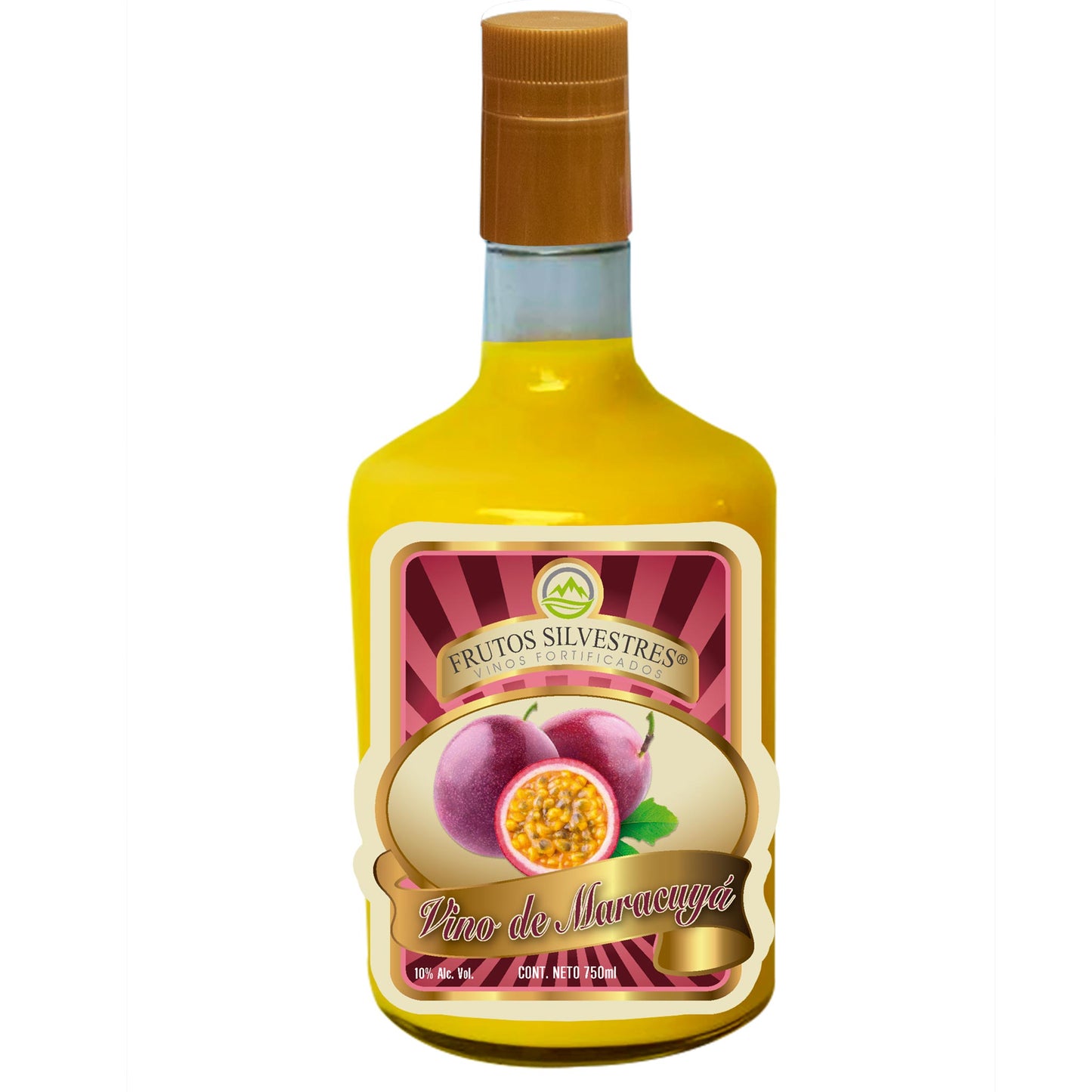 Bebida FRUTOS SILVESTRES ® maracuyá fruto botella 750ml