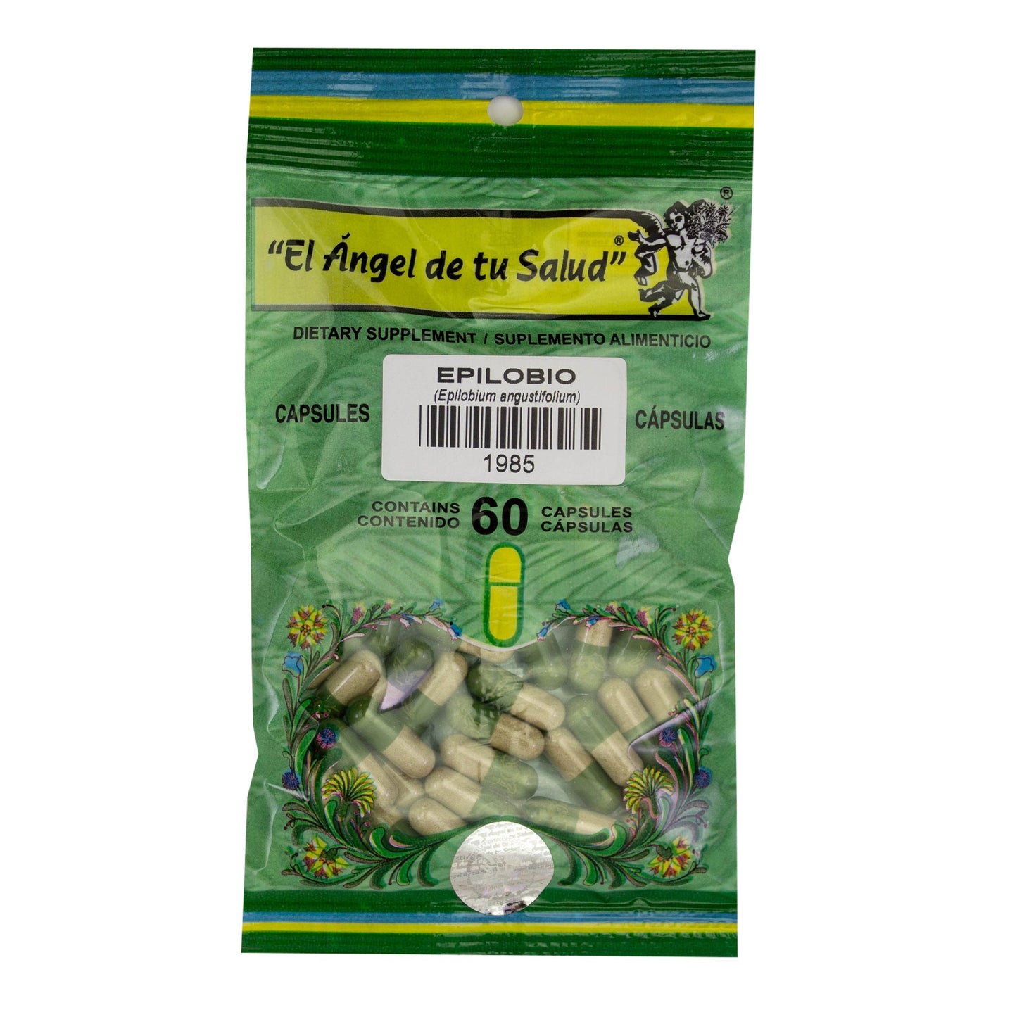 EPILOBIO ™ Cápsula dura bolsa verde 60