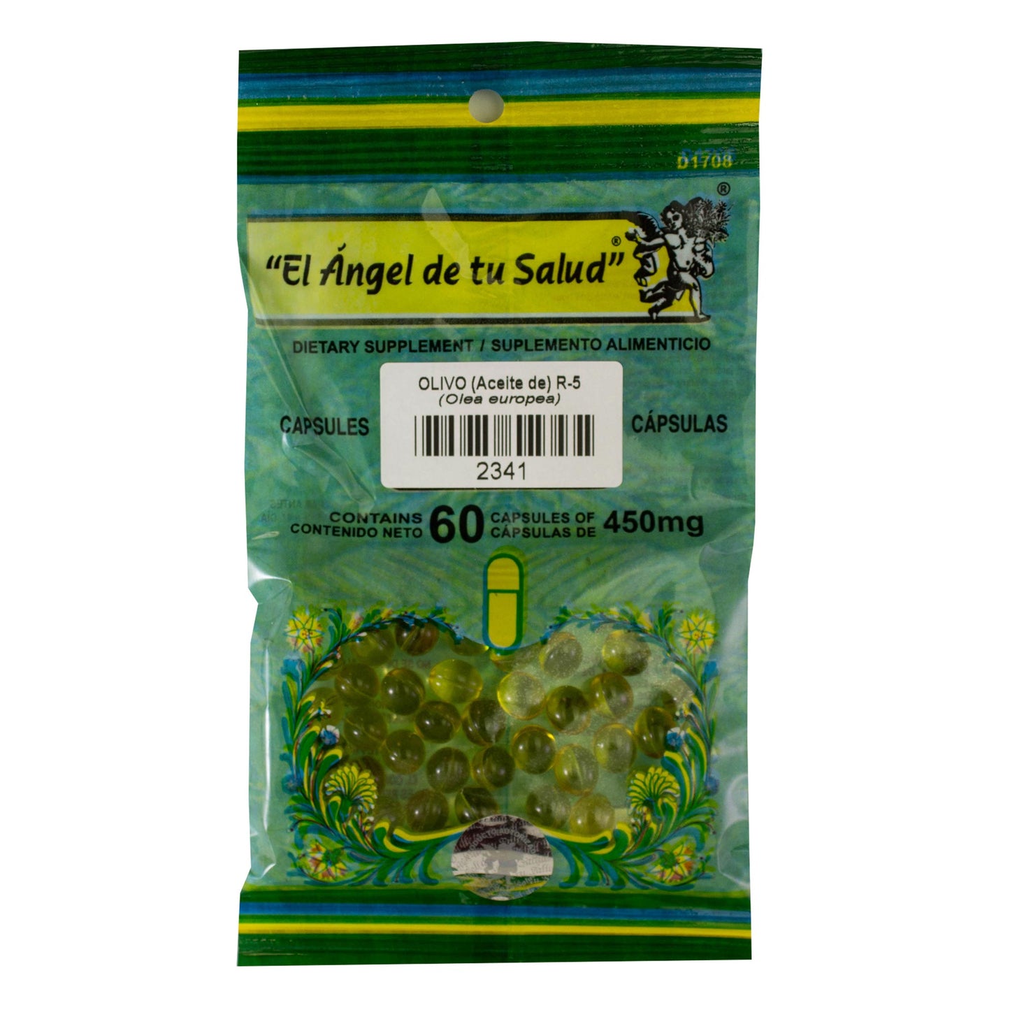 OLIVO Aceite ™ Cápsula blanda bolsa verde 60u