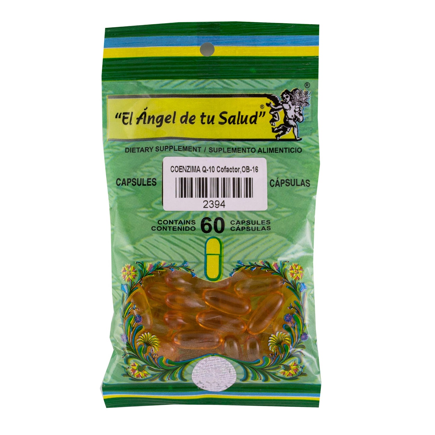 COENZIMA Q10 ™ Cápsula blanda bolsa verde 60