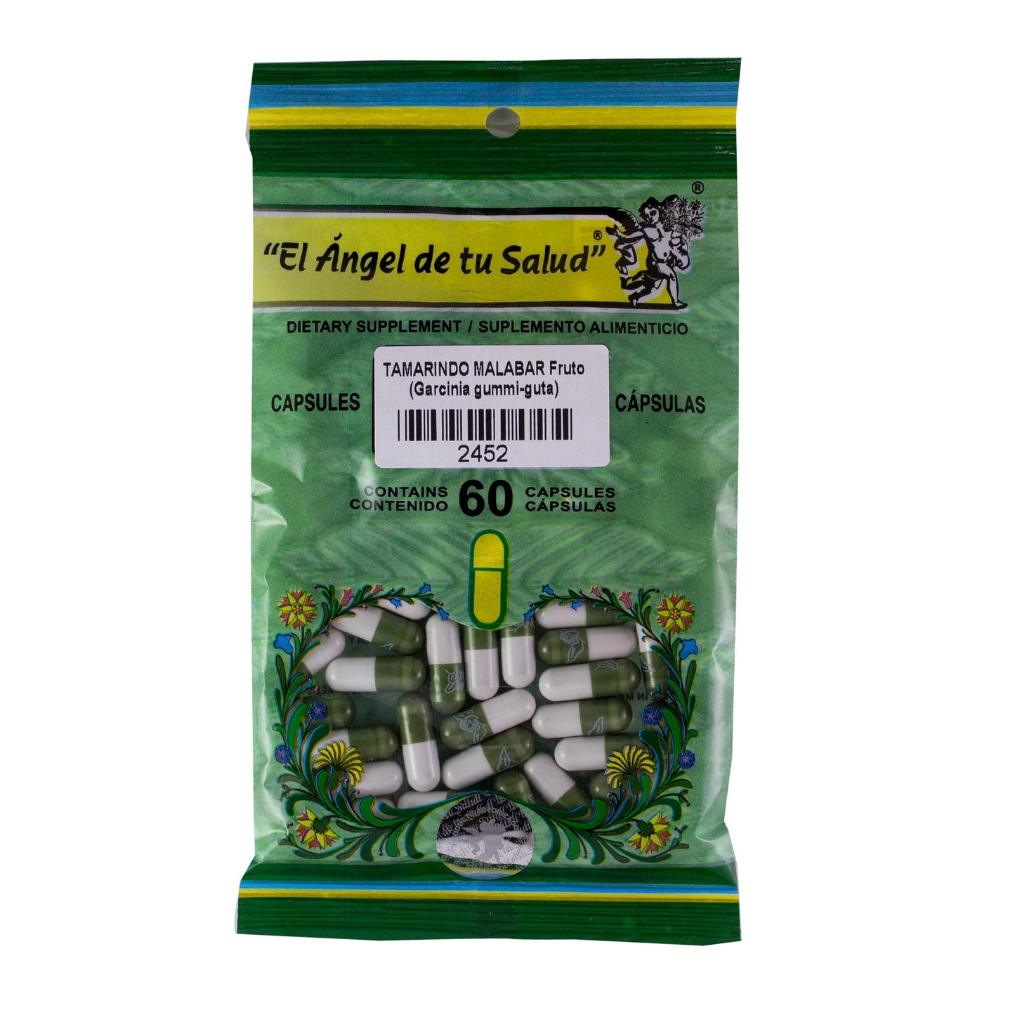 TAMARINDO MALABAR fruto ™ Cápsula dura bolsa verde 60