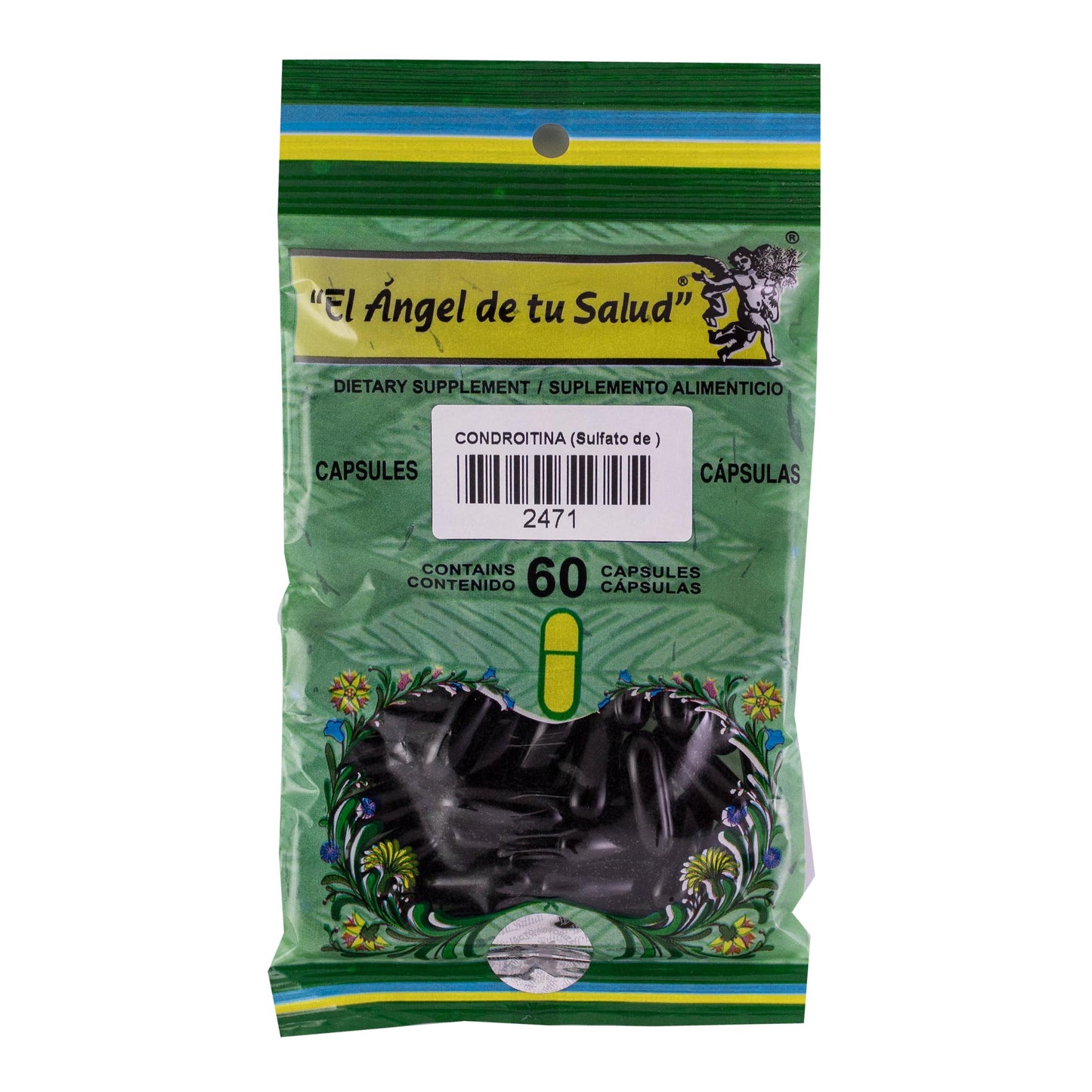 CONDROITINA ™ Cápsula blanda bolsa verde 60u