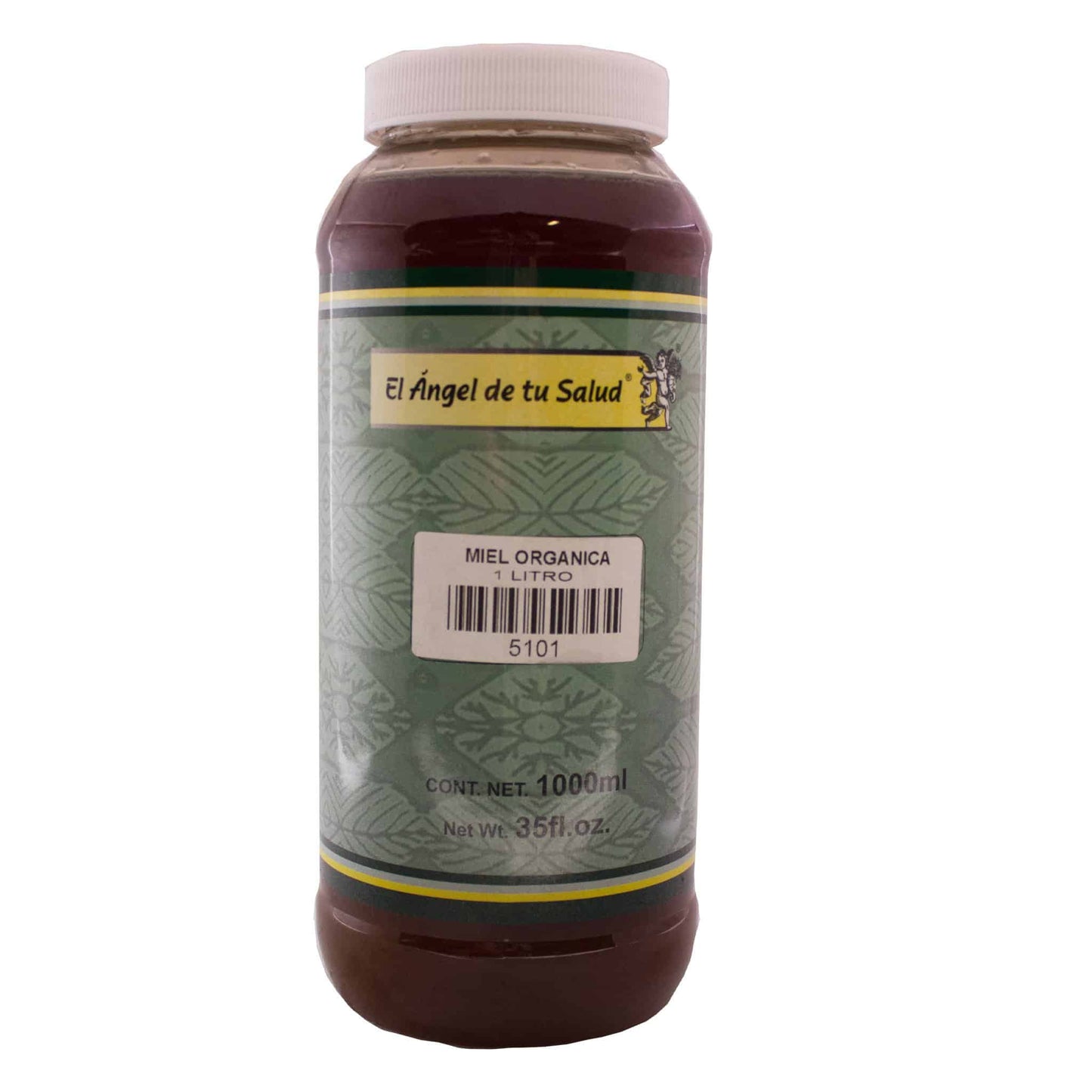Miel de abeja EL ANGEL DE TU SALUD ® miel organica frasco 1000ml