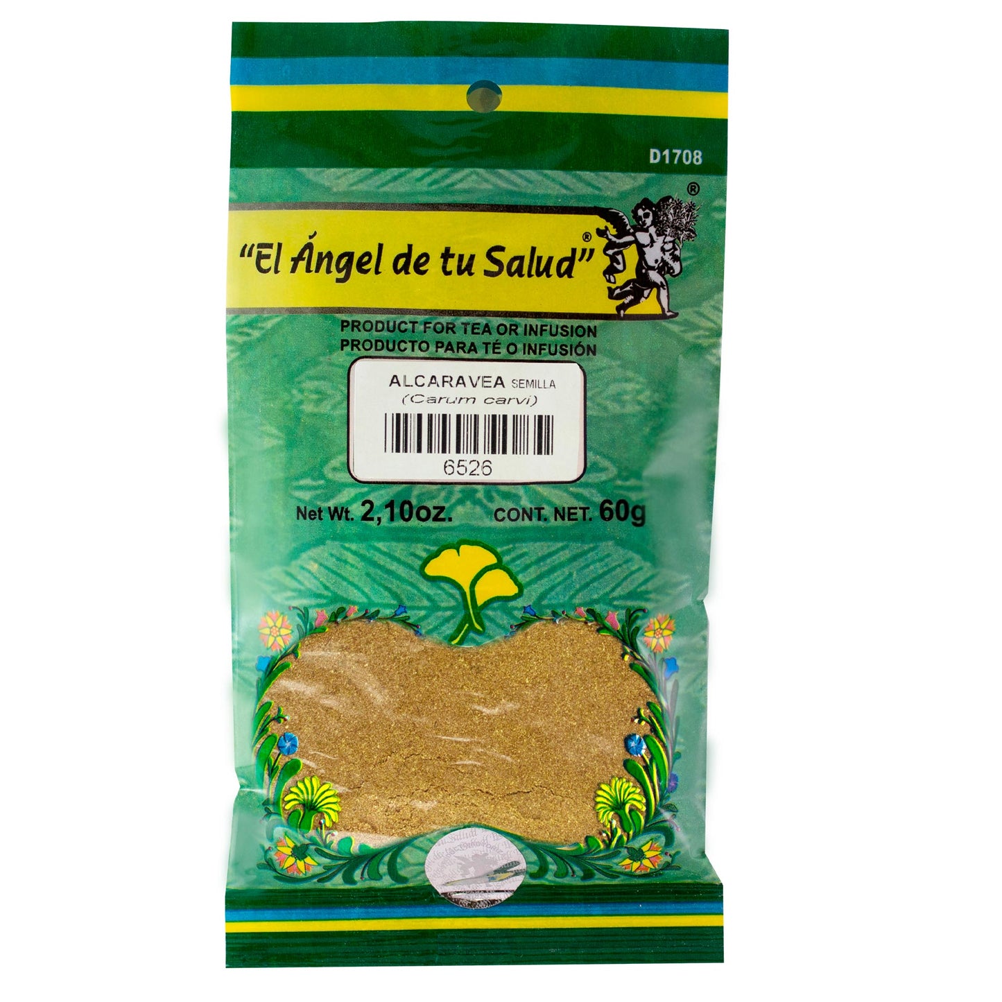 ALCARAVEA Semilla ™ Polvo bolsa verde 60g