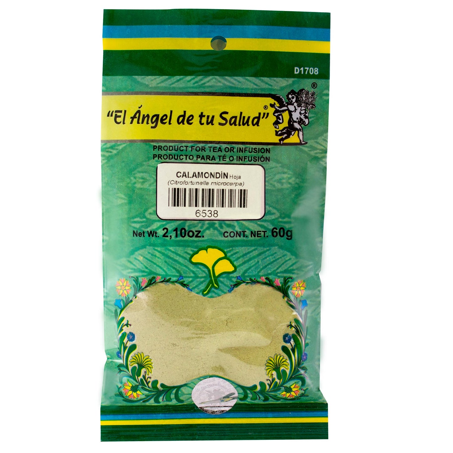 CALAMONDÍN hojas con tallo ™ Polvo bolsa verde 60g