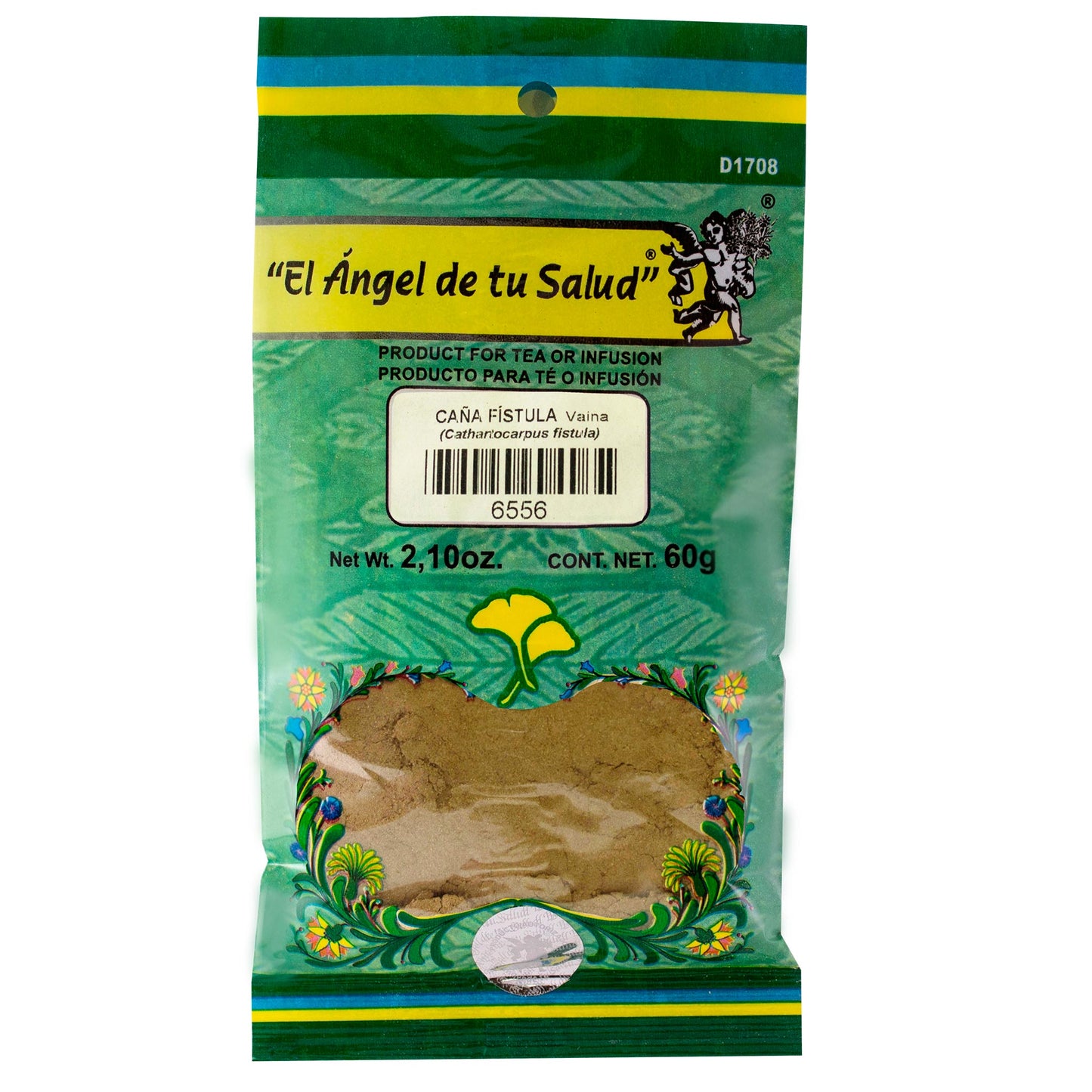 CAÑA FÍSTULA Vaina ™ Polvo bolsa verde 60g