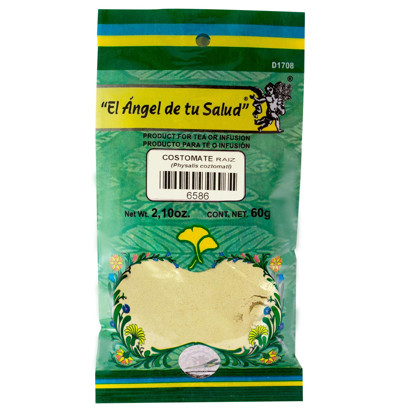 COSTOMATE raíz ™ Polvo bolsa verde 60g