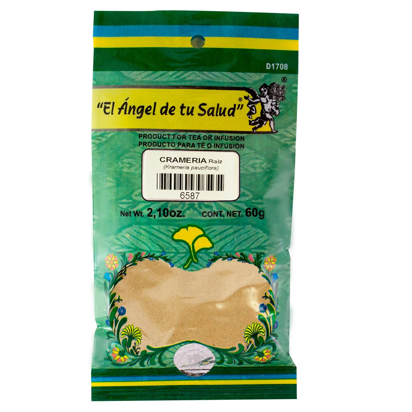 CRAMERIA raíz ™ Polvo bolsa verde 60g