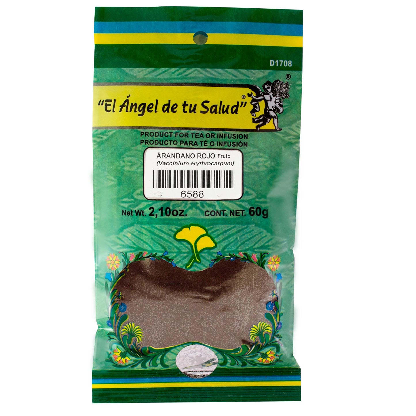 ARÁNDANO ROJO fruto ™ Polvo bolsa verde 60g