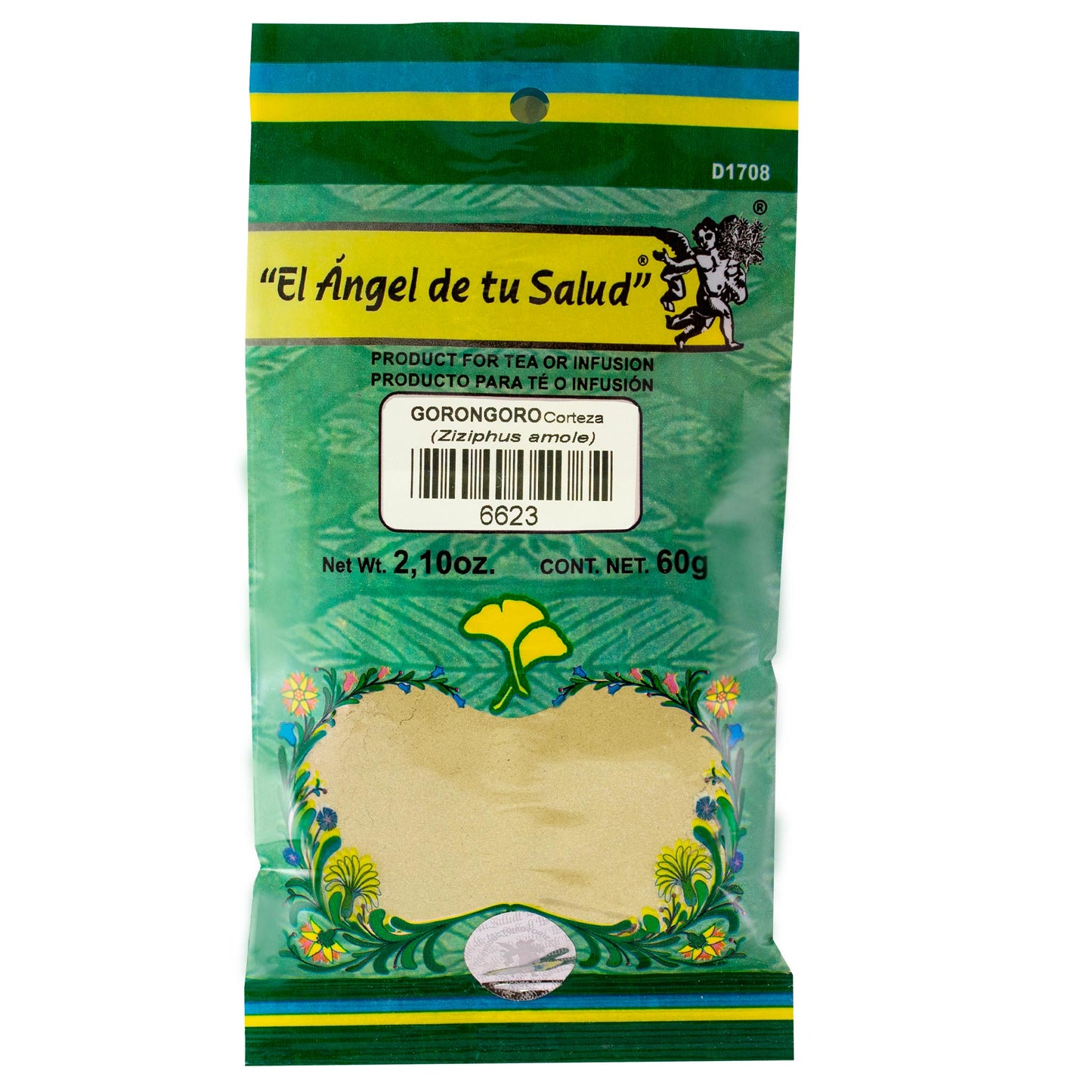 GORONGORO corteza ™ Polvo bolsa verde 60g