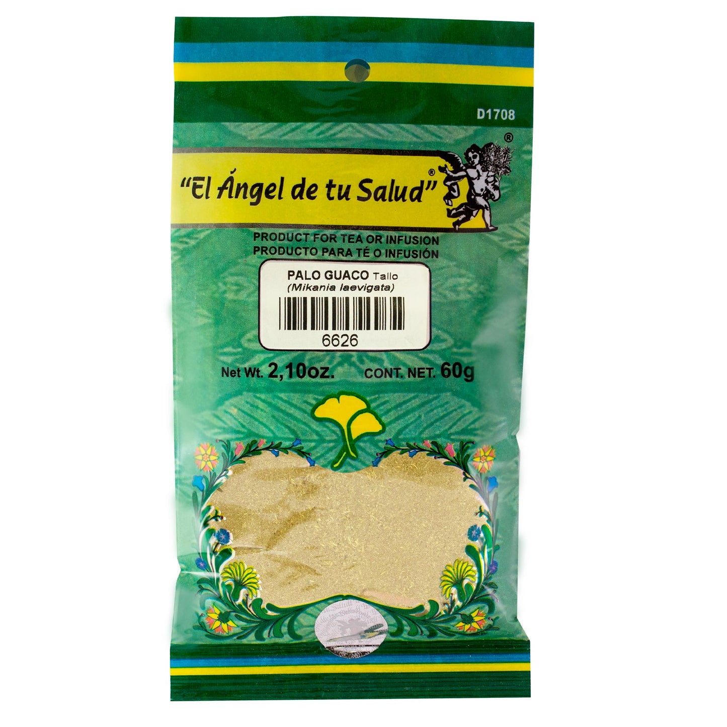 PALO GUACO tallo ™ Polvo bolsa verde 60g