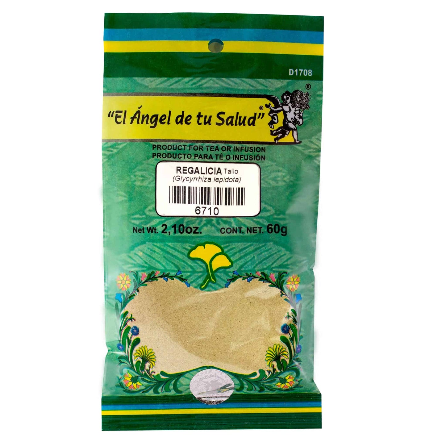 REGALICIA tallo ™ Polvo bolsa verde 60g