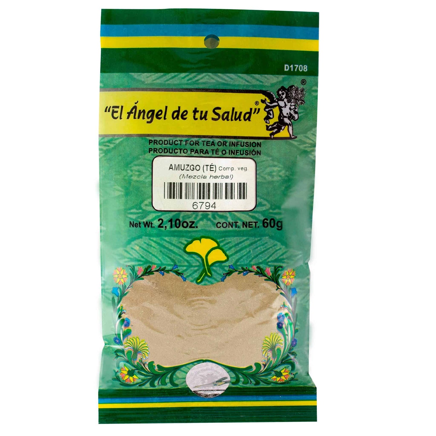 AMUZGO ™ Polvo bolsa de 60g