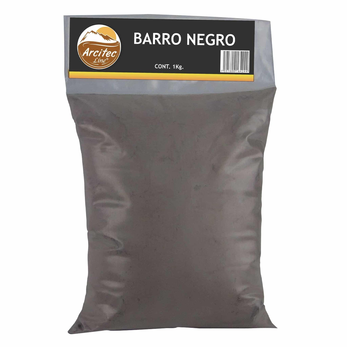 Polvo ARCITEC LINE ® barro negro bolsa 1Kg