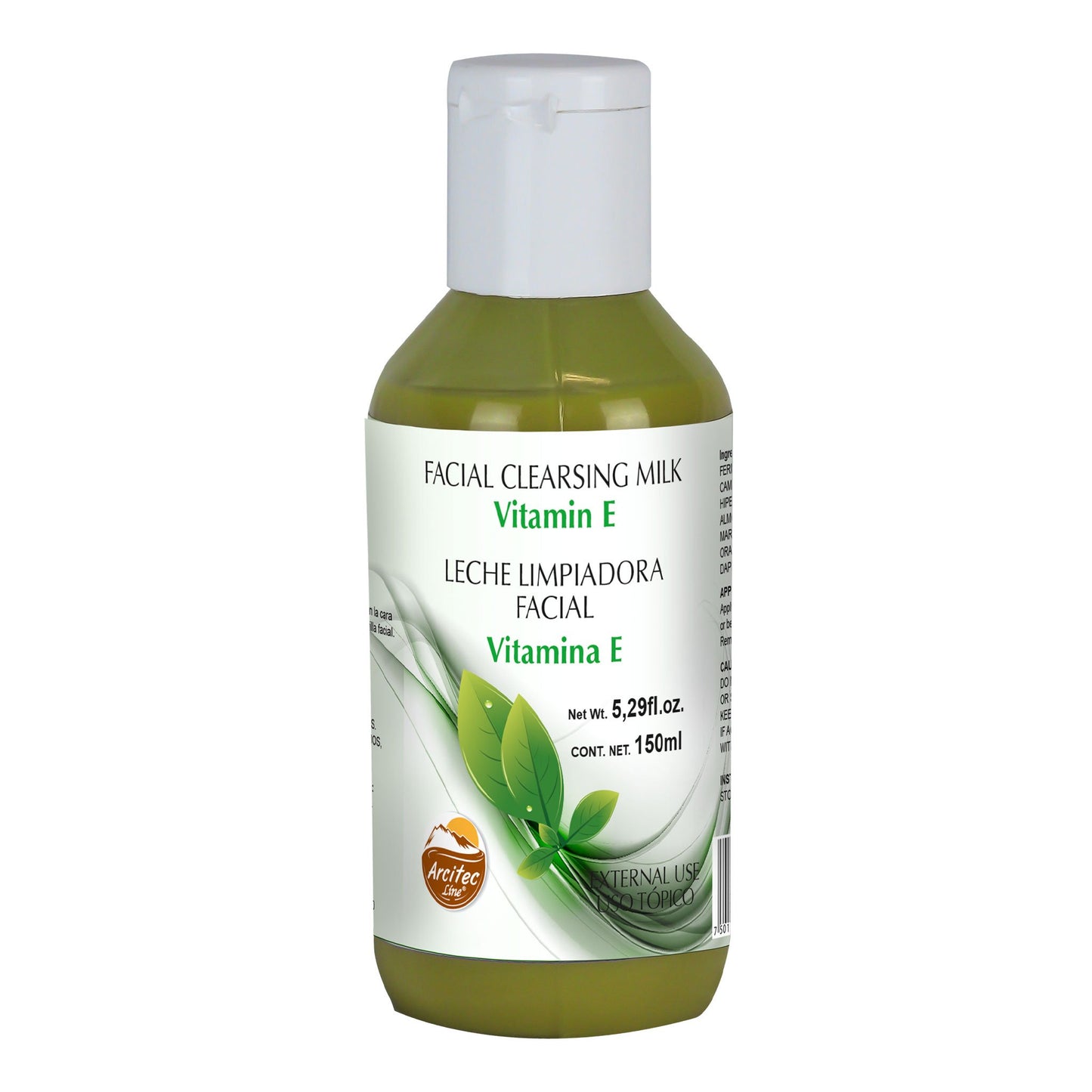 Leche facial ARCITEC LINE ® limpiadora frasco 15ml