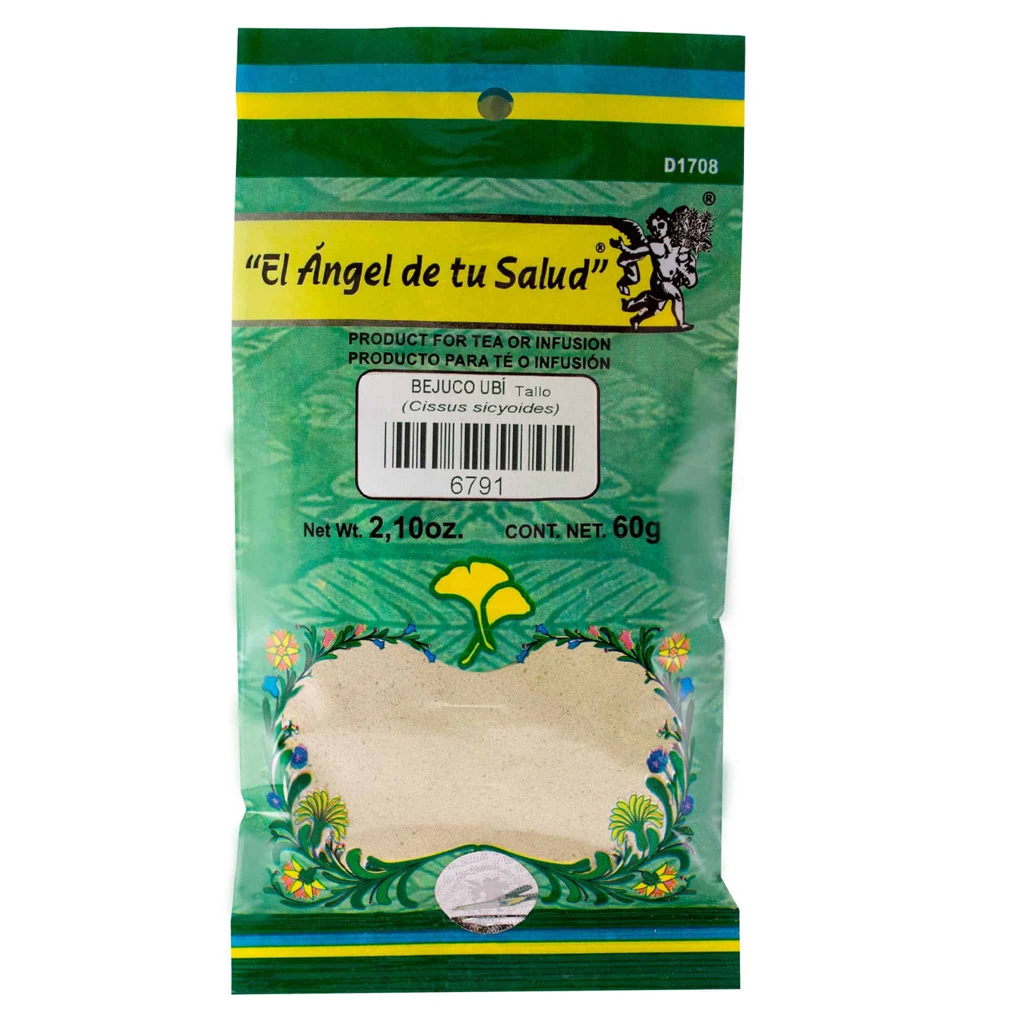 BEJUCO UBÍ ™ Polvo bolsa de 60g