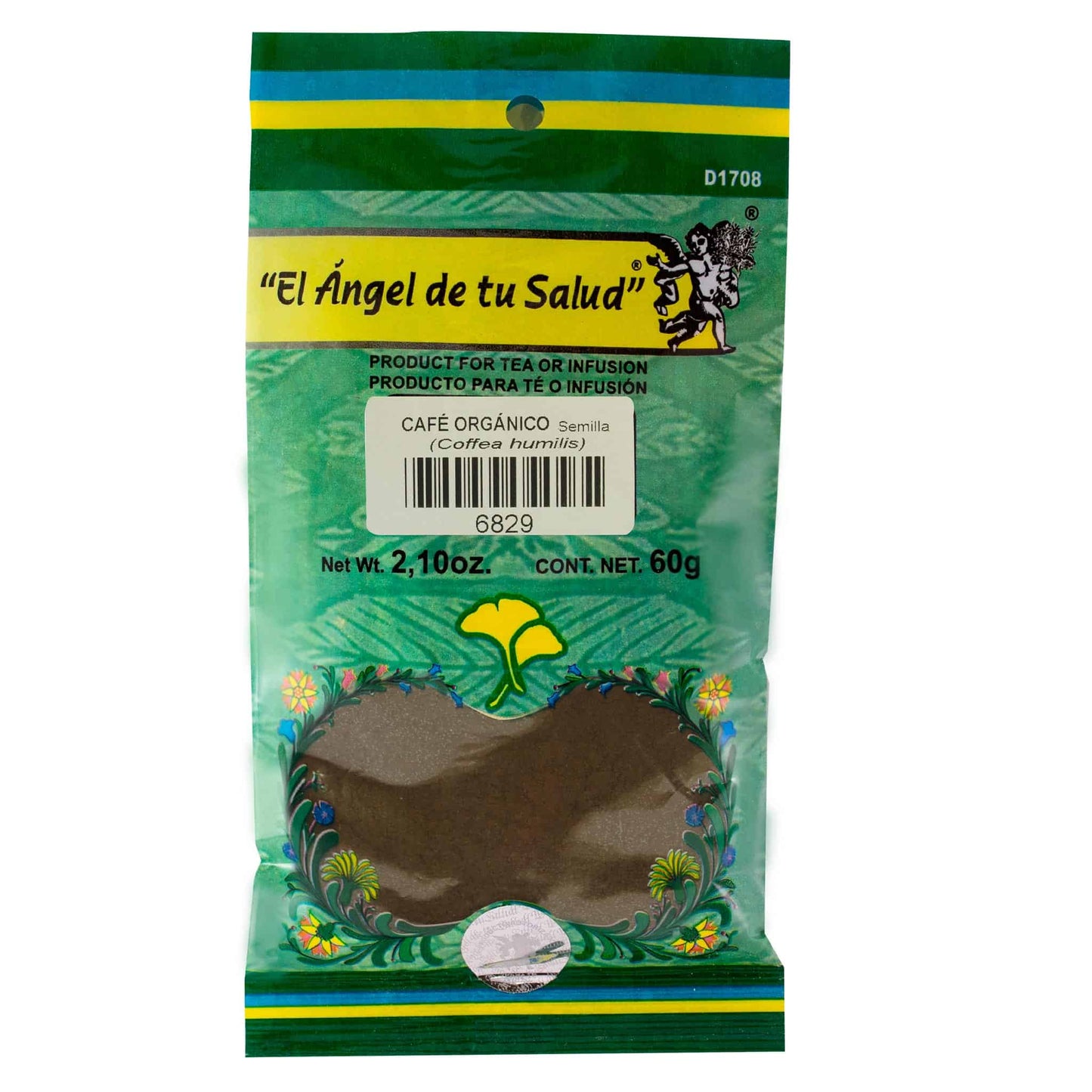CAFÉ ORGÁNICO ™ Polvo bolsa de 60g