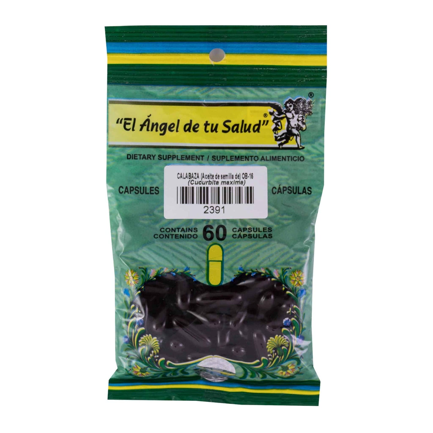 CALABAZA ™ Cápsulas adultos bolsa con 60