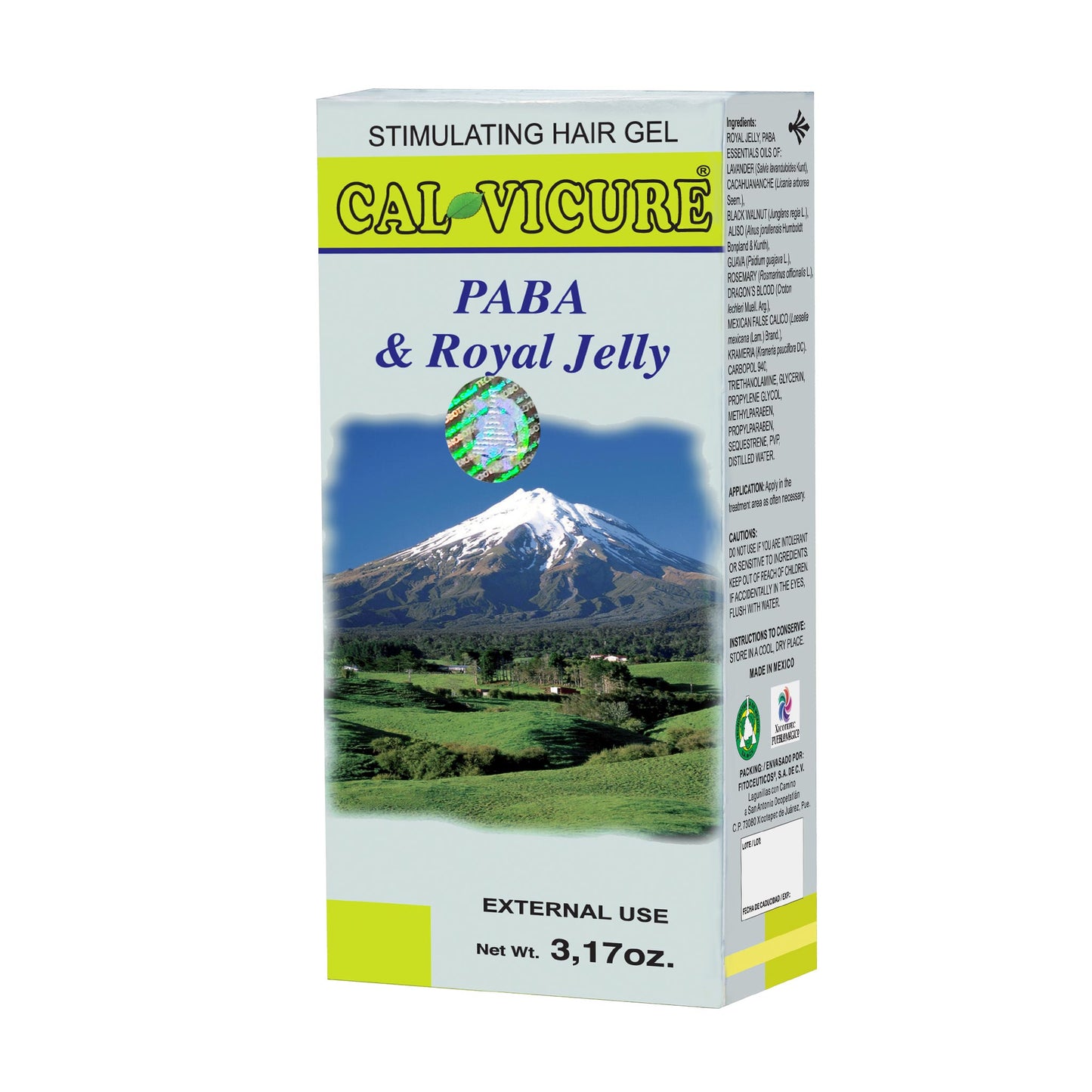 Gel capilar CALVICURE ® romero compuesto caja tubo 90g