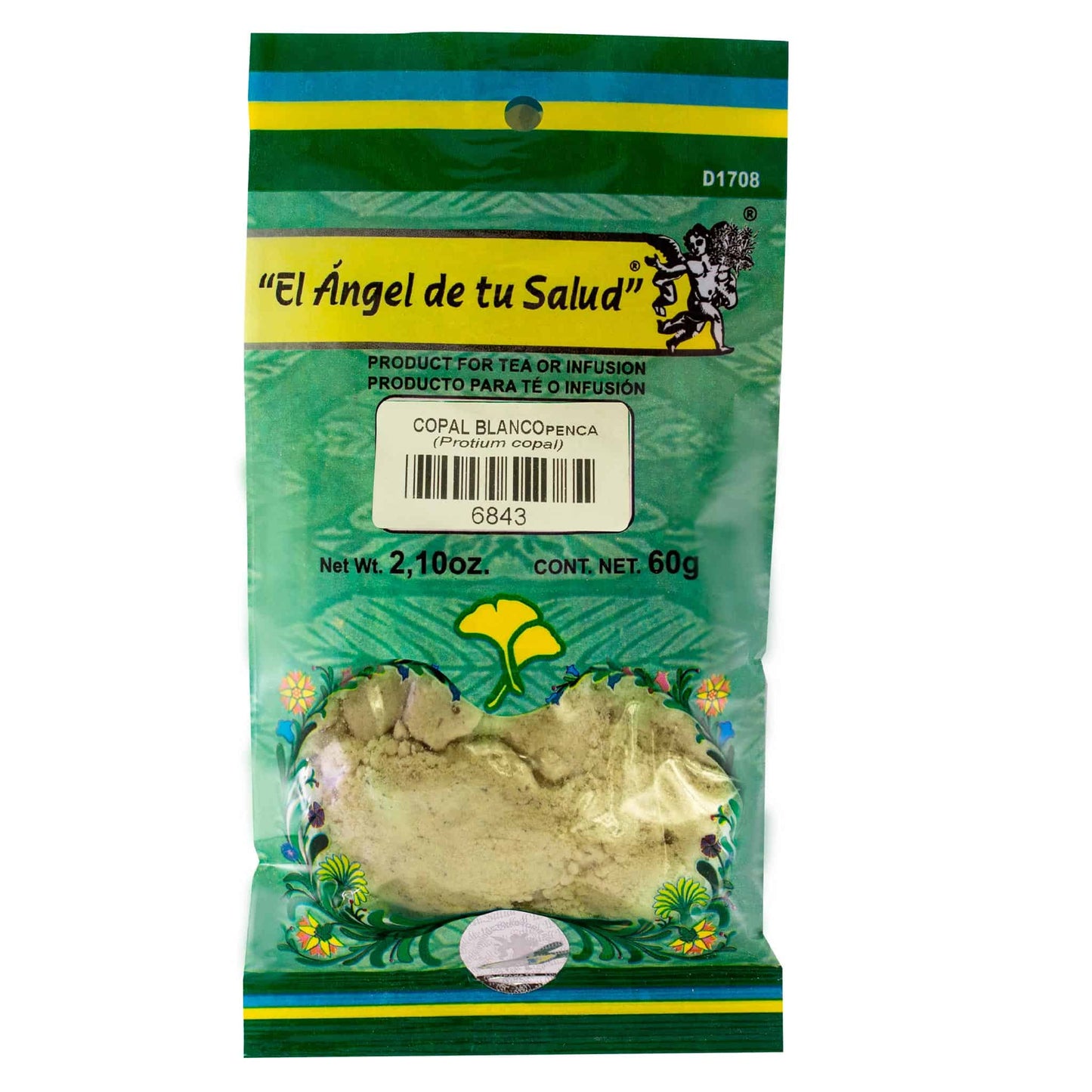 COPAL BLANCO ™ Polvo bolsa de 60g (USO EXTERNO)