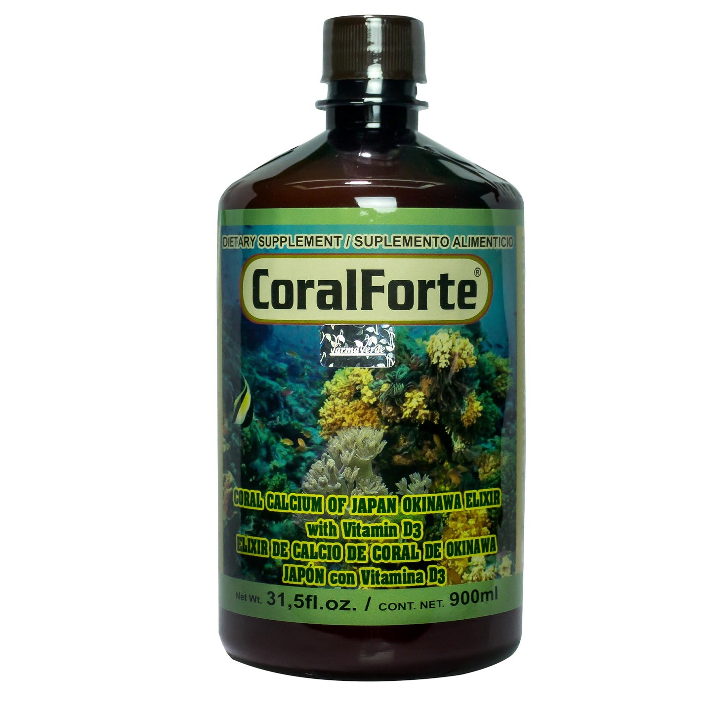 Elixir CORALFORTE ® Calcio de coral caja frasco 900ml