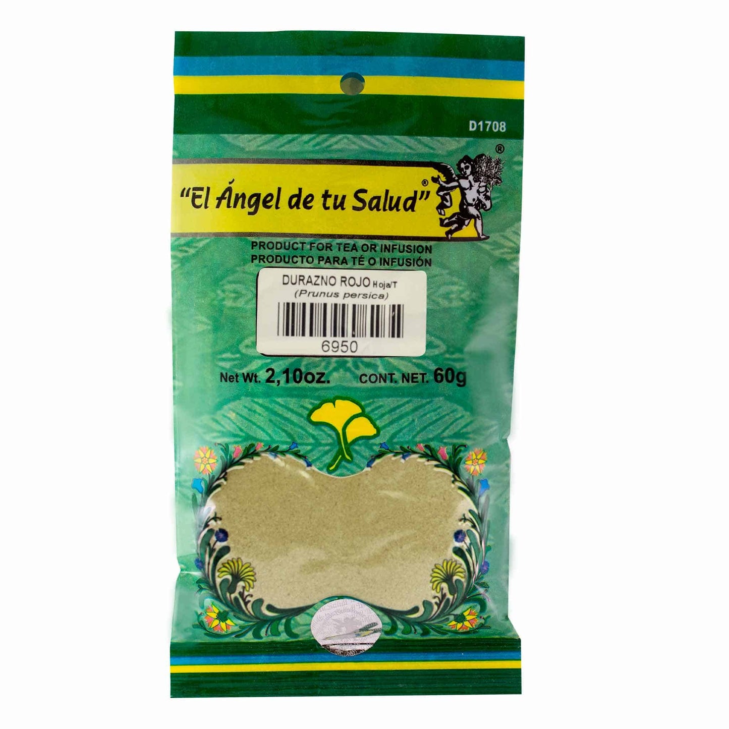 DURAZNO ROJO ™ Polvo bolsa de 60g