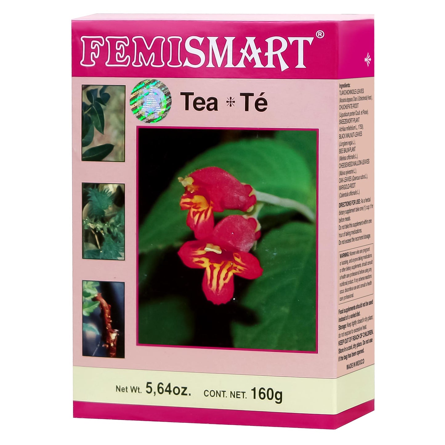 Té granulado FEMISMART ® tlanchichinole compuesto caja 160g