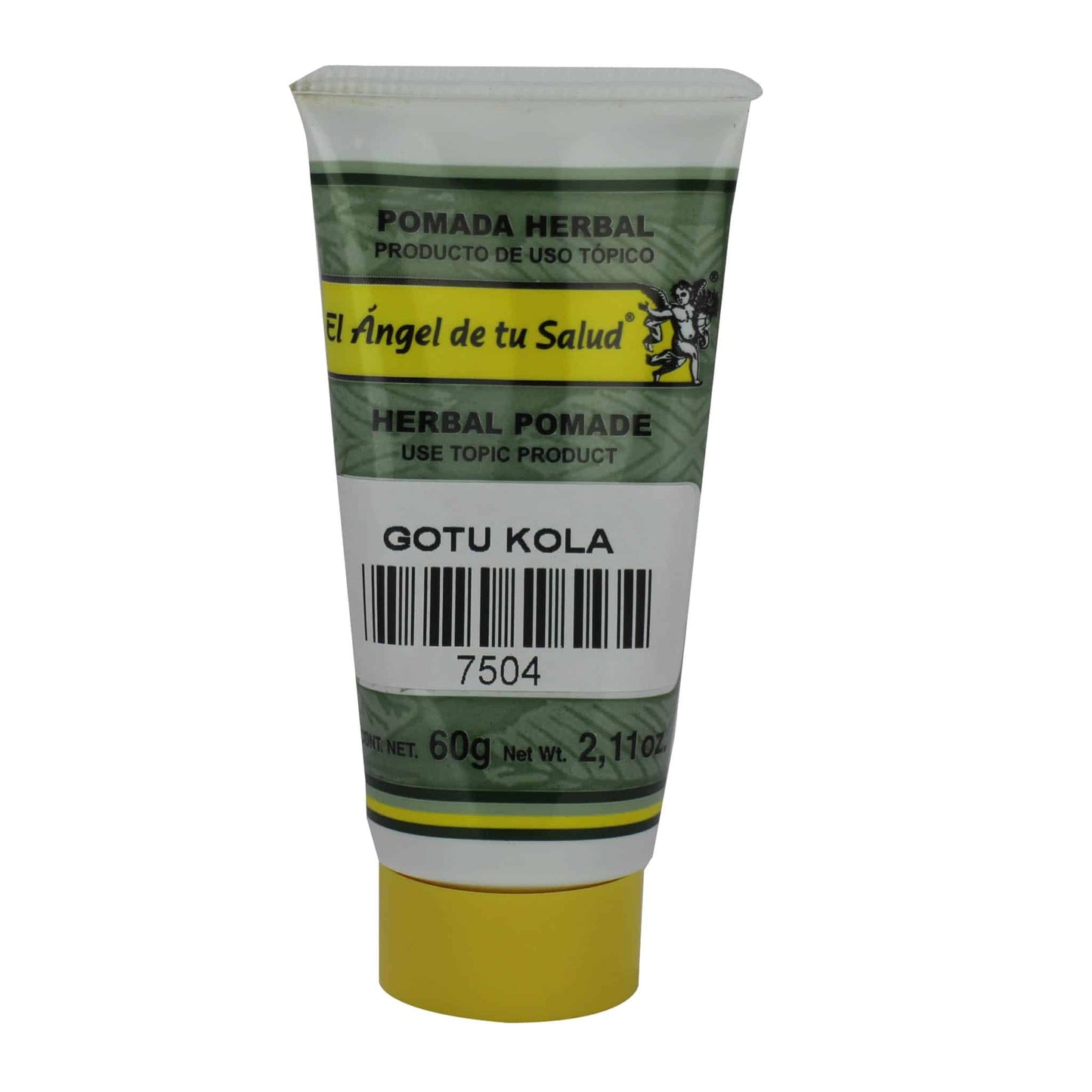 GOTU KOLA POMADA ™ Bolsa con tubo de 60g