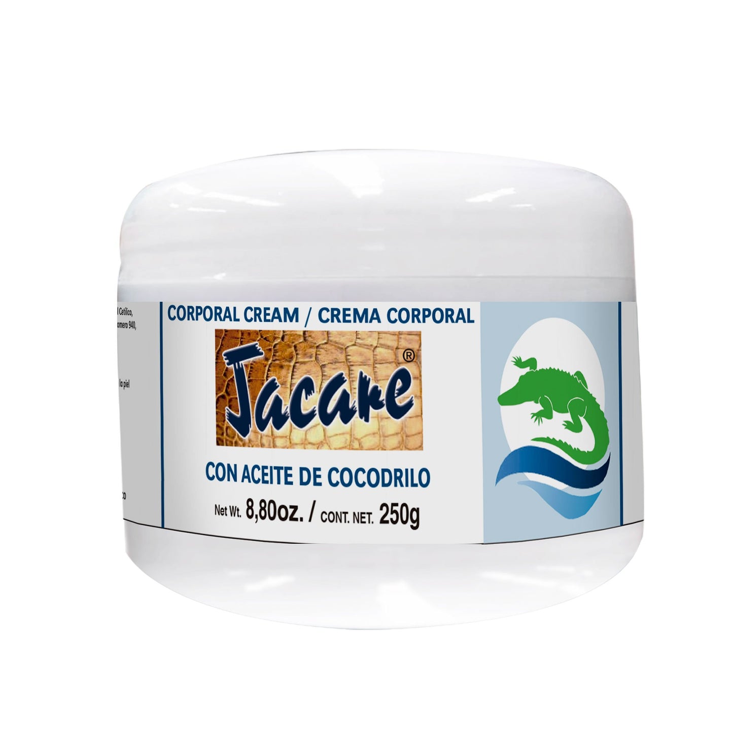 Crema corporal JACARE ® aceite de cocodrilo tarro 250g