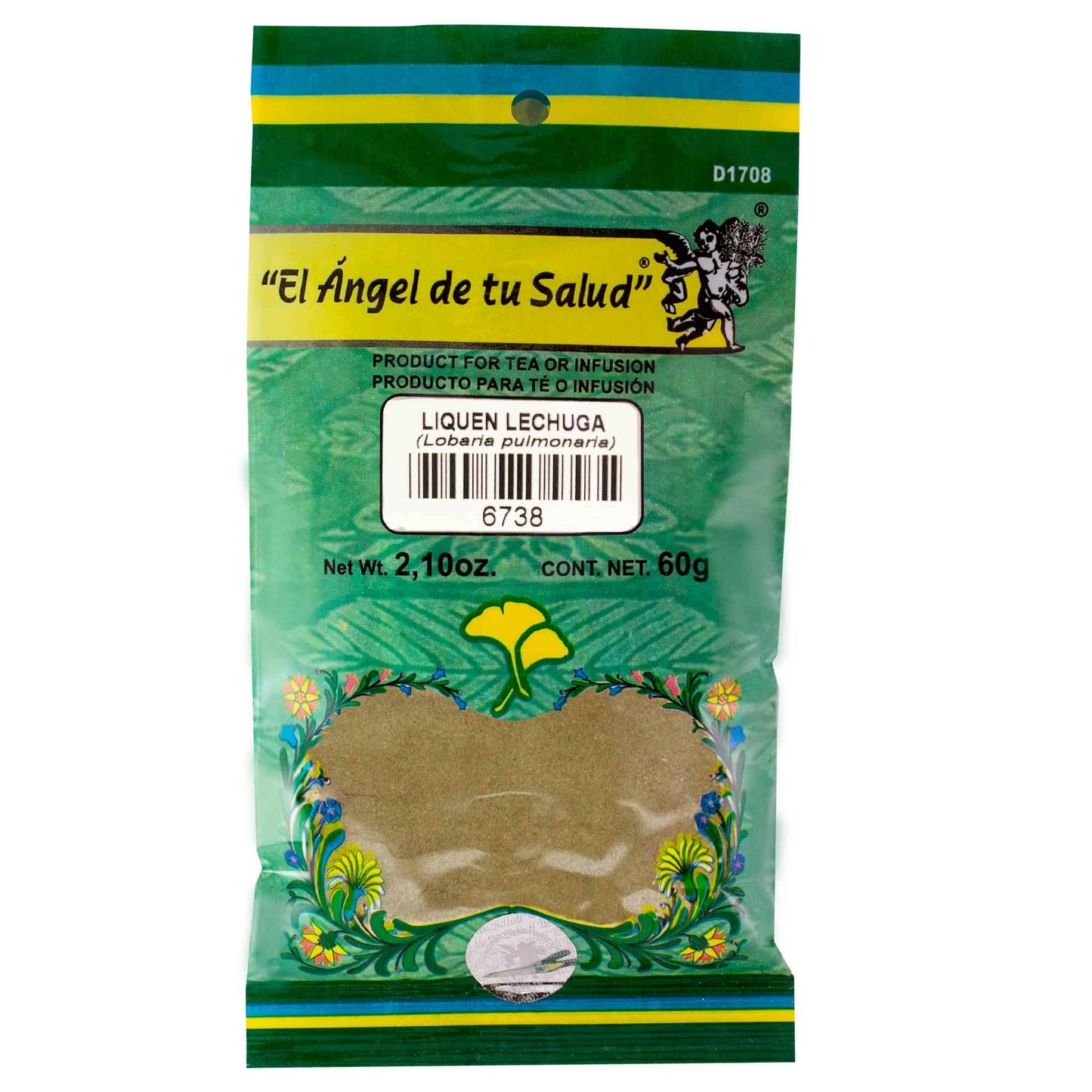 LIQUEN LECHUGA ™ Polvo bolsa de 60g