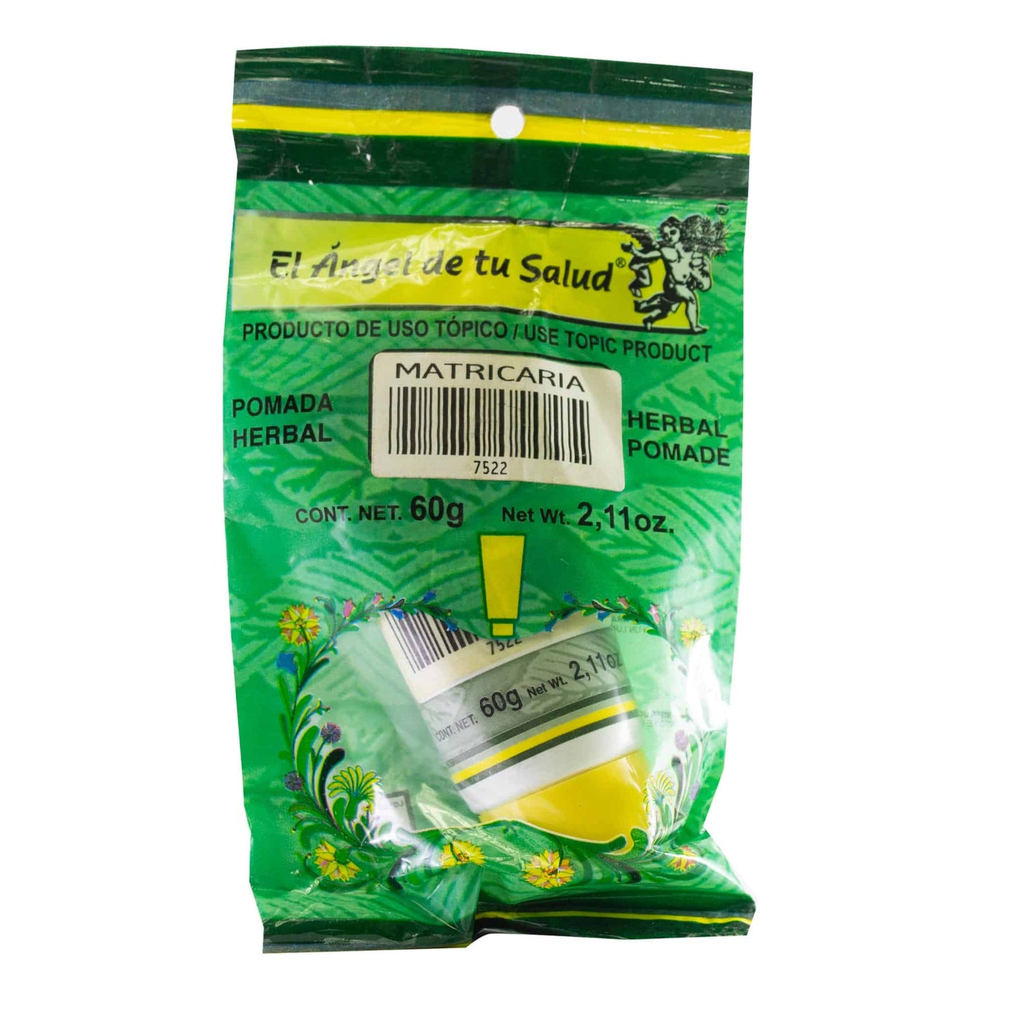 MATRICARIA POMADA ™ Bolsa con tubo de 60g