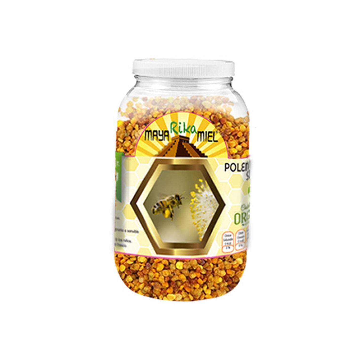 Polen MAYA RIKA MIEL ® polen de flores silvestres frasco 300g