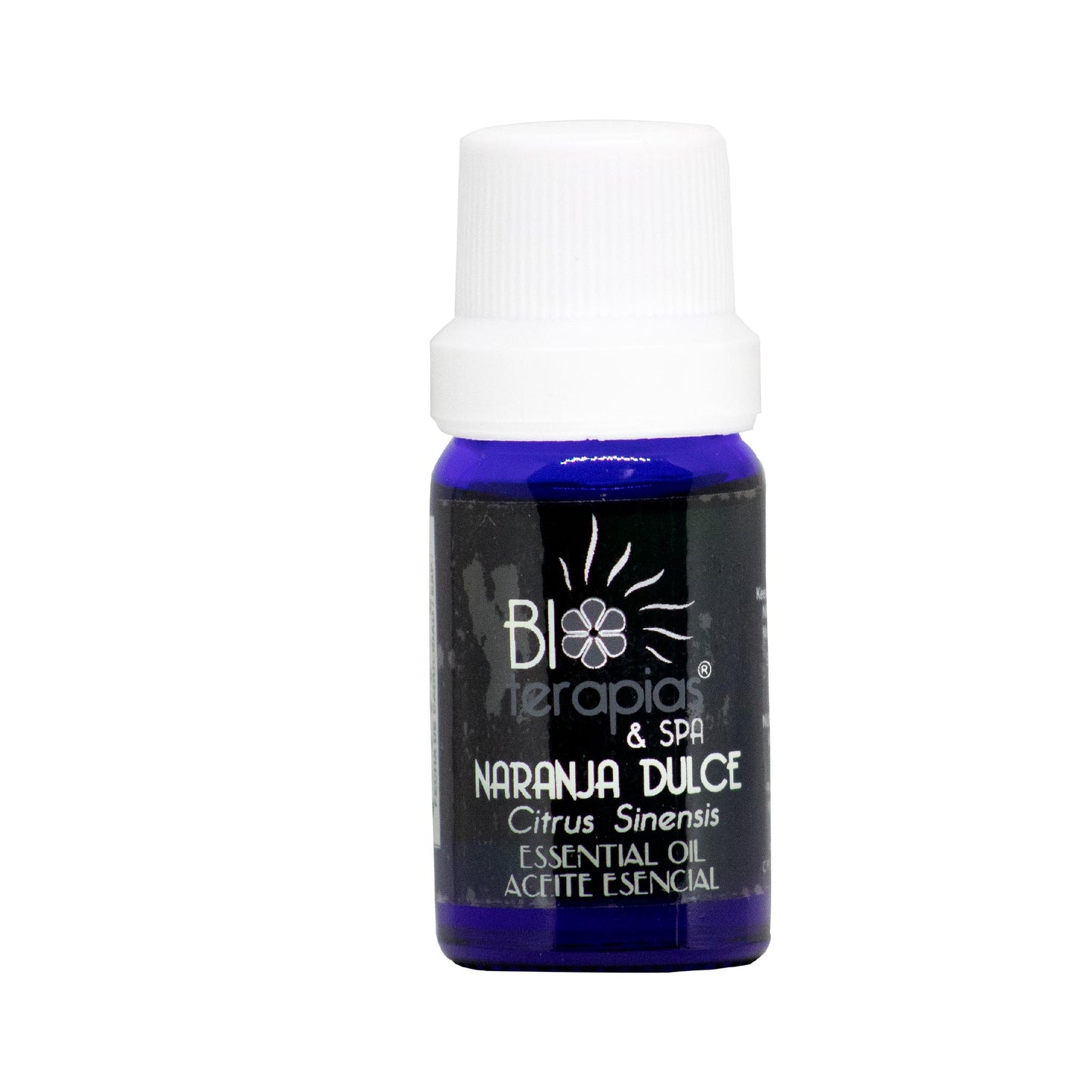 Aceite esencial BIOTERAPIAS & SPA ® naranja dulce frasco 10ml