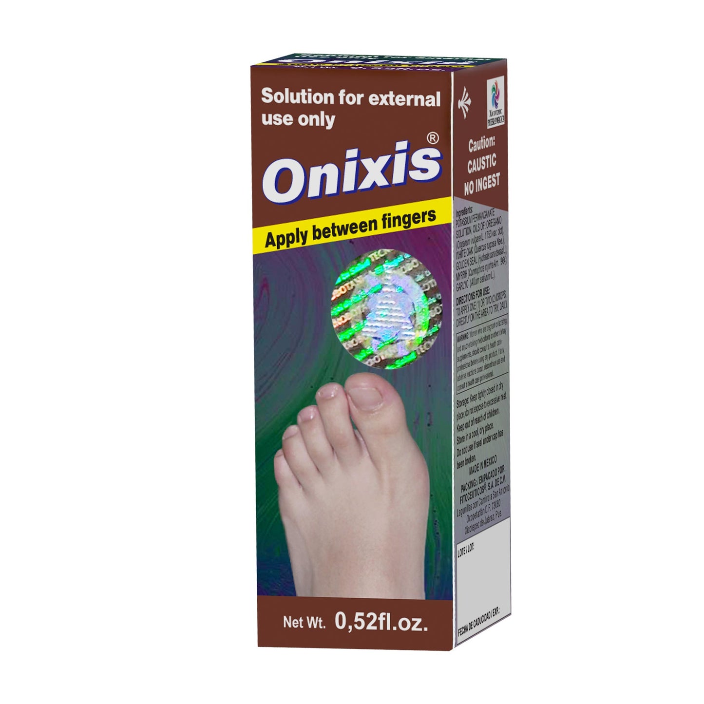 Solución externa ONIXIS ® aceite de orégano ajo frasco 15ml