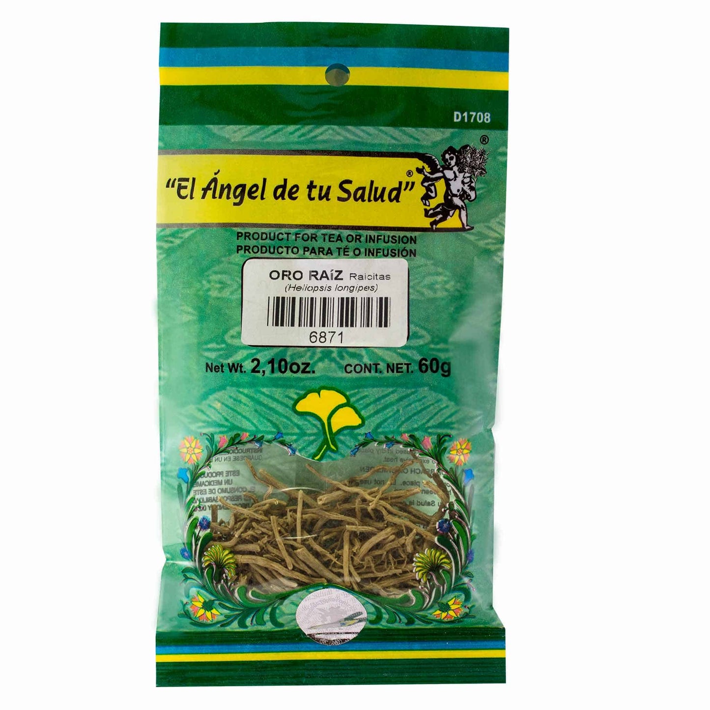 ORO RAÍZ MANOJO ™ BOLSA 60g