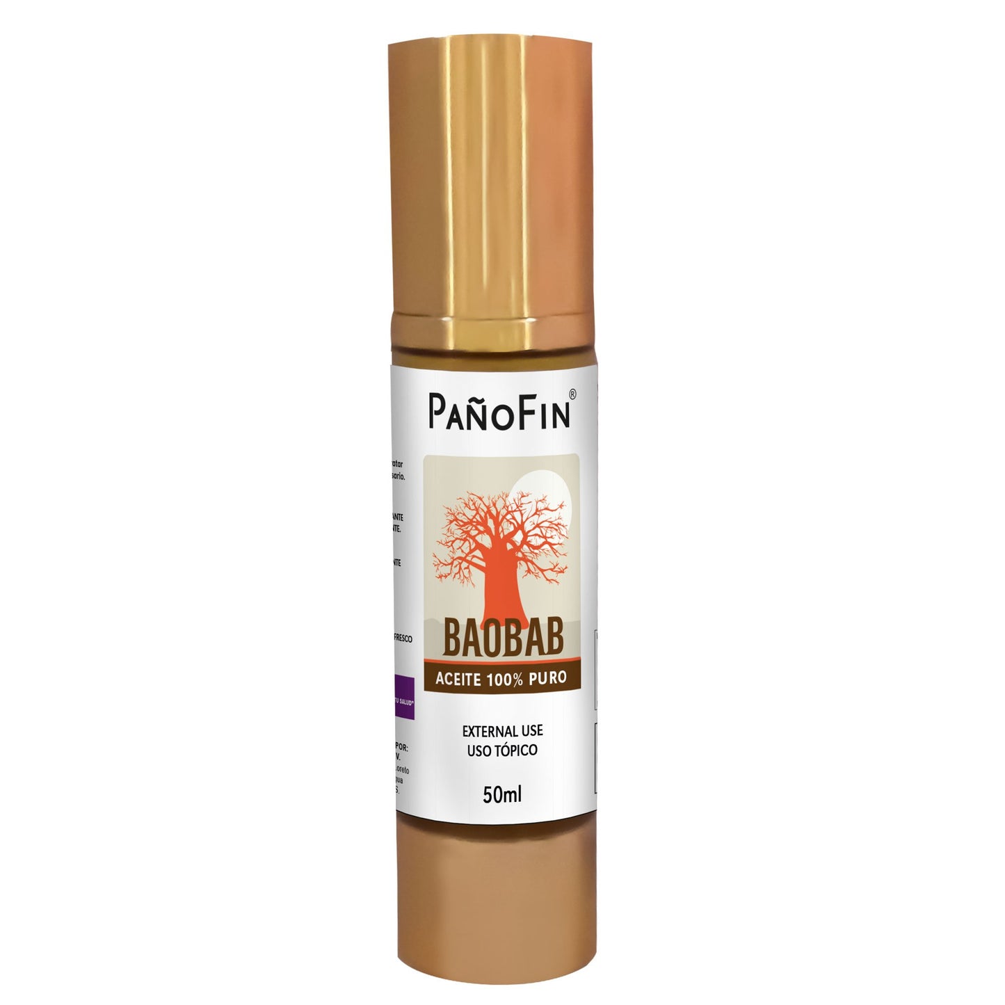 Aceite facial PAÑOFIN ® aceite de baobab frasco 50ml
