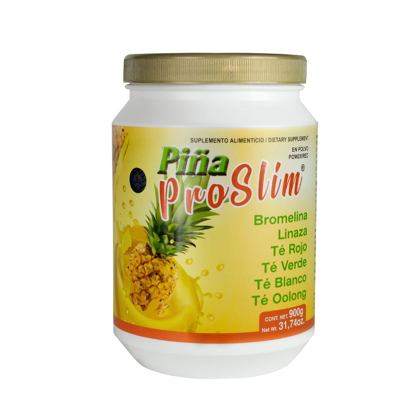 Polvo PIÑA PROSLIM ® bromelina reforzada bote 900g
