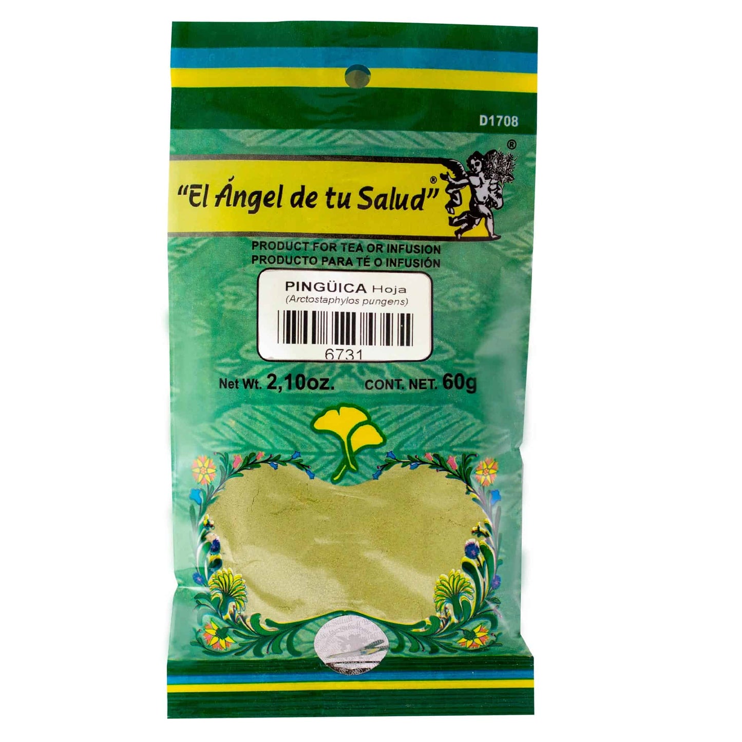 PINGÜICA HOJA ™ Polvo bolsa de 60g