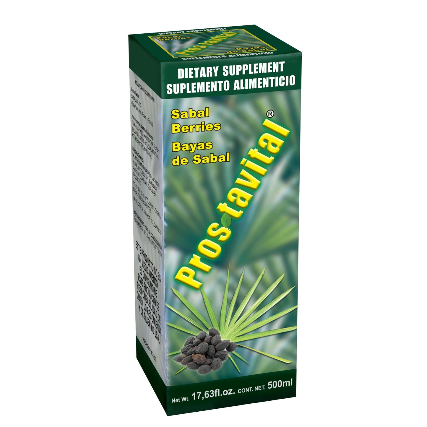 Bebida PROSTAVITAL ® bayas de sabal botella 500ml
