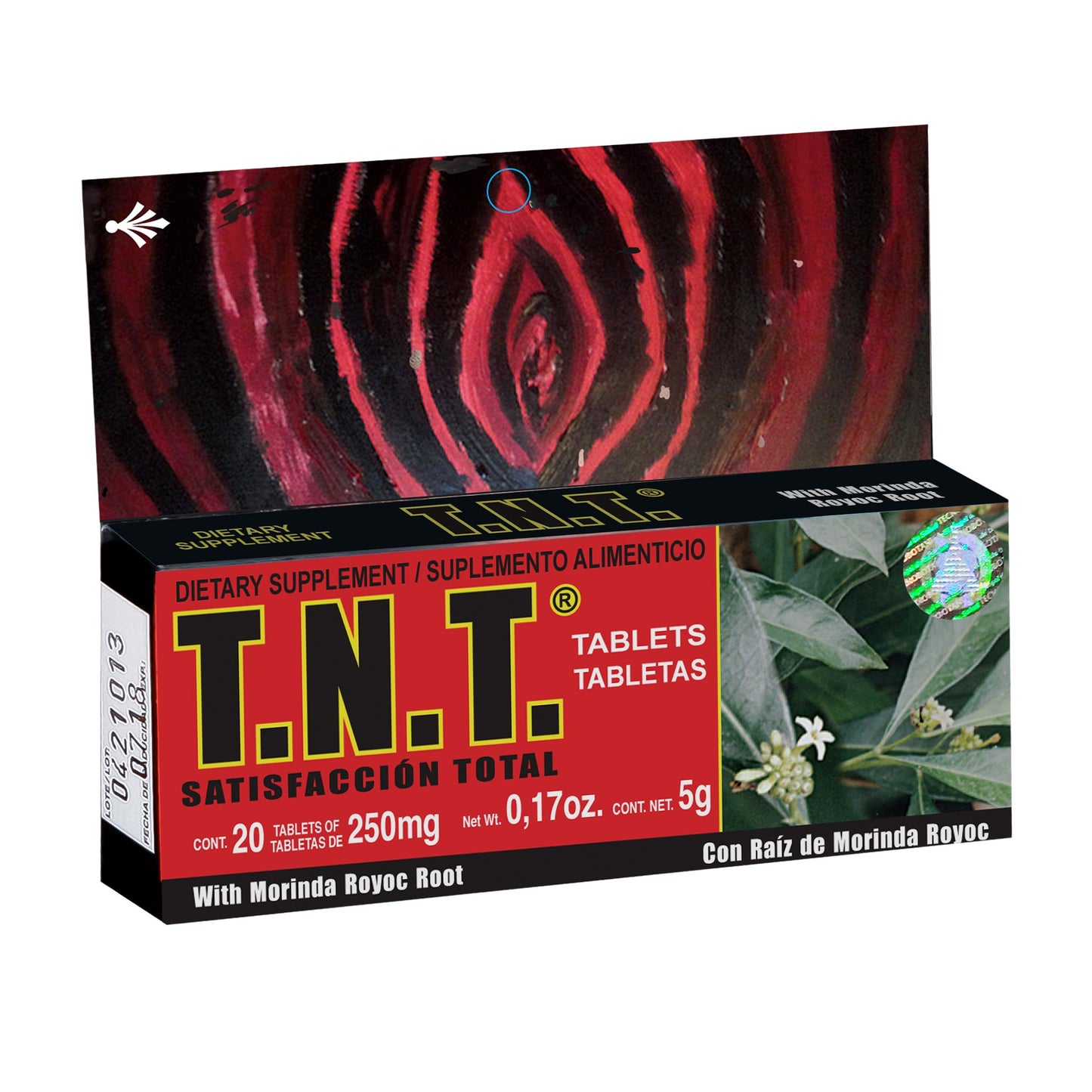 Tabletas T.N.T. ® raíz de morinda royoc caja blister 20