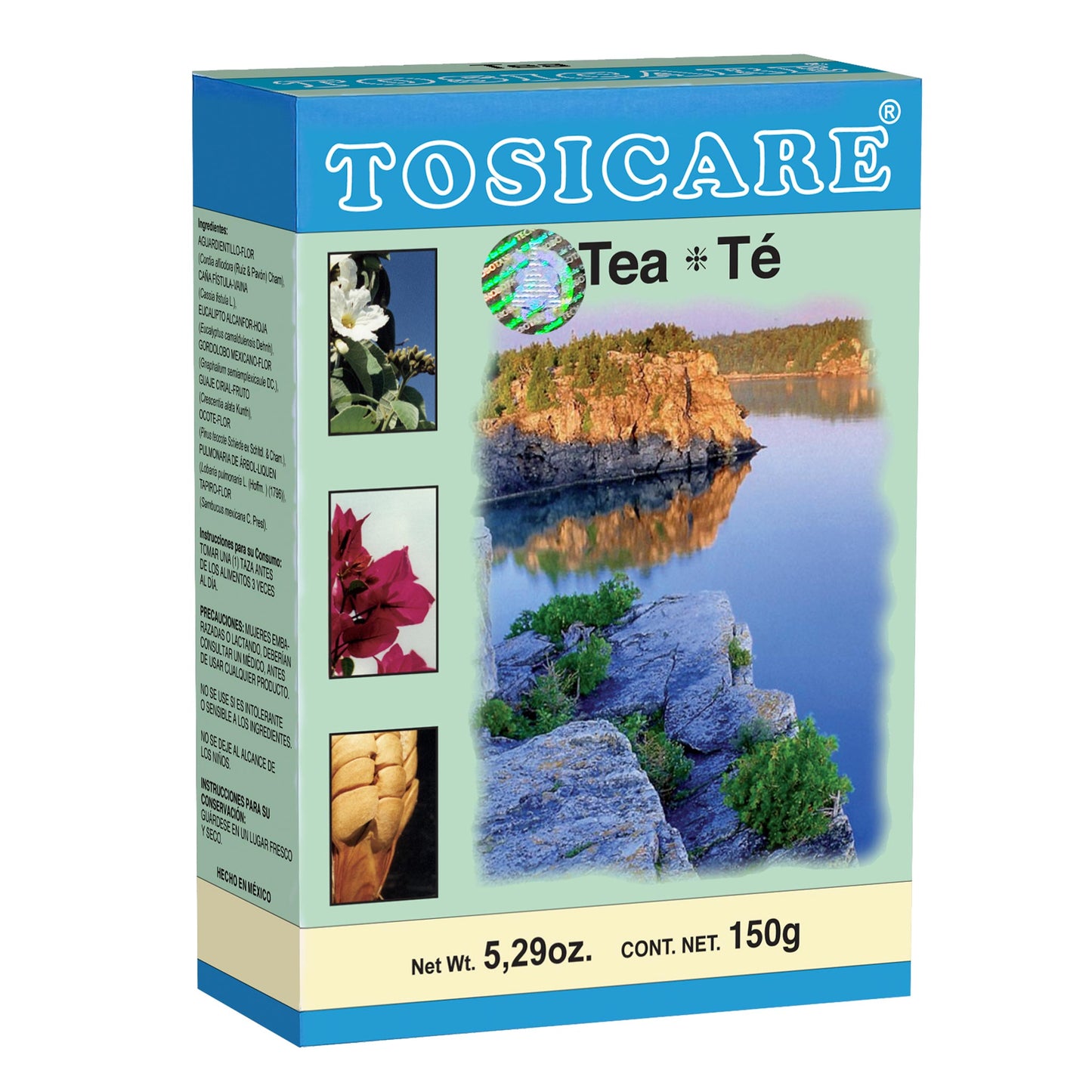 Té granulado TOSICARE ® eucalipto compuesto caja 150g
