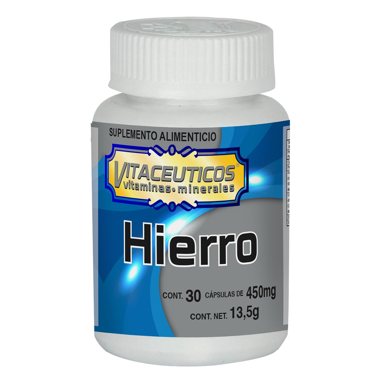 Cápsulas VITACÉUTICOS ® hierro frasco 30