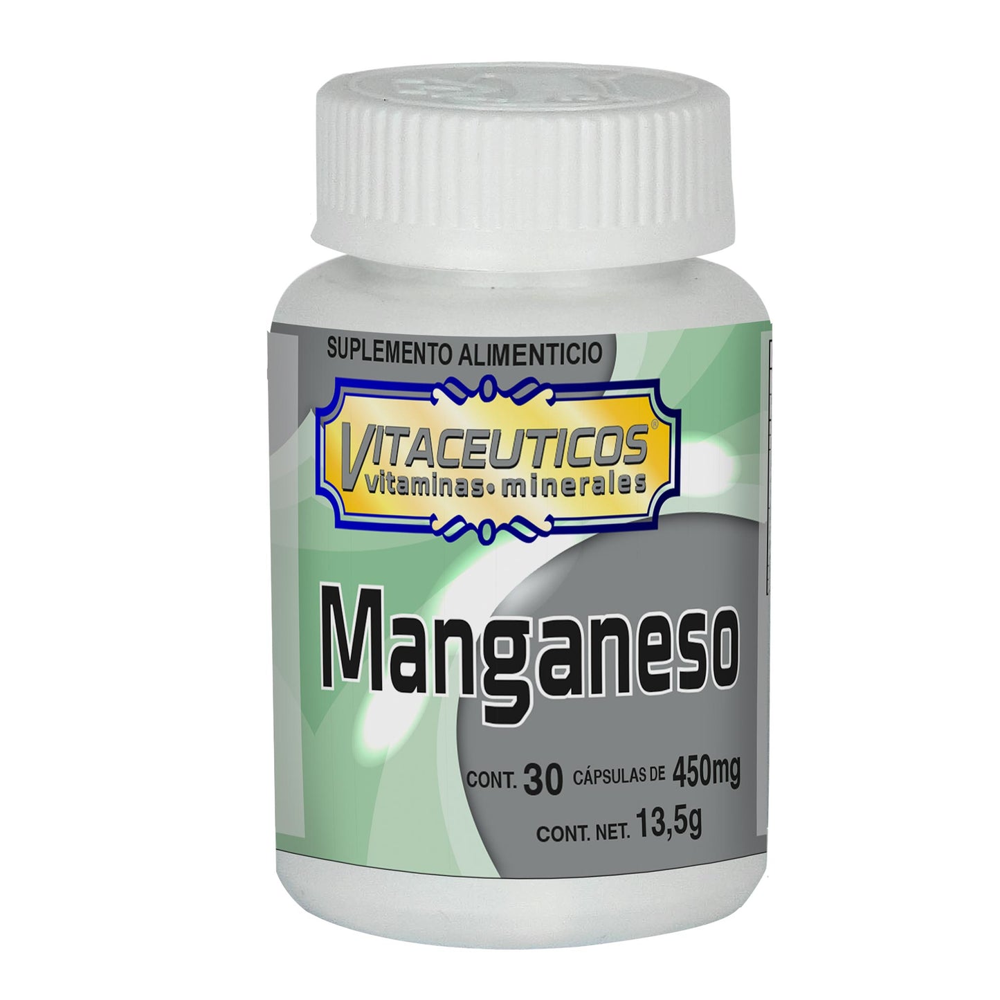 Cápsulas VITACÉUTICOS ® manganeso frasco 30