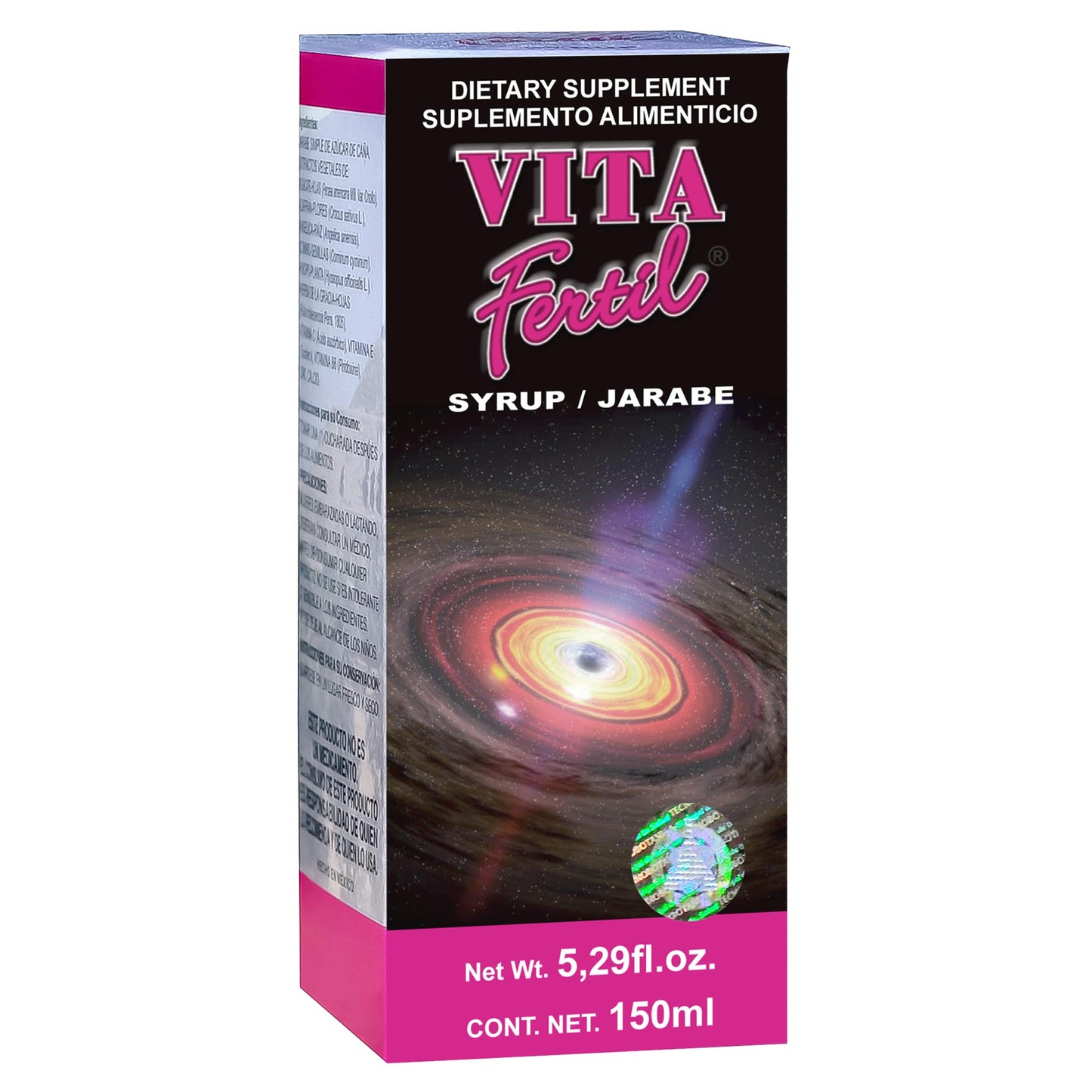 Jarabe VITA FERTIL ® raíz de angélica y vitamina E caja frasco 150ml