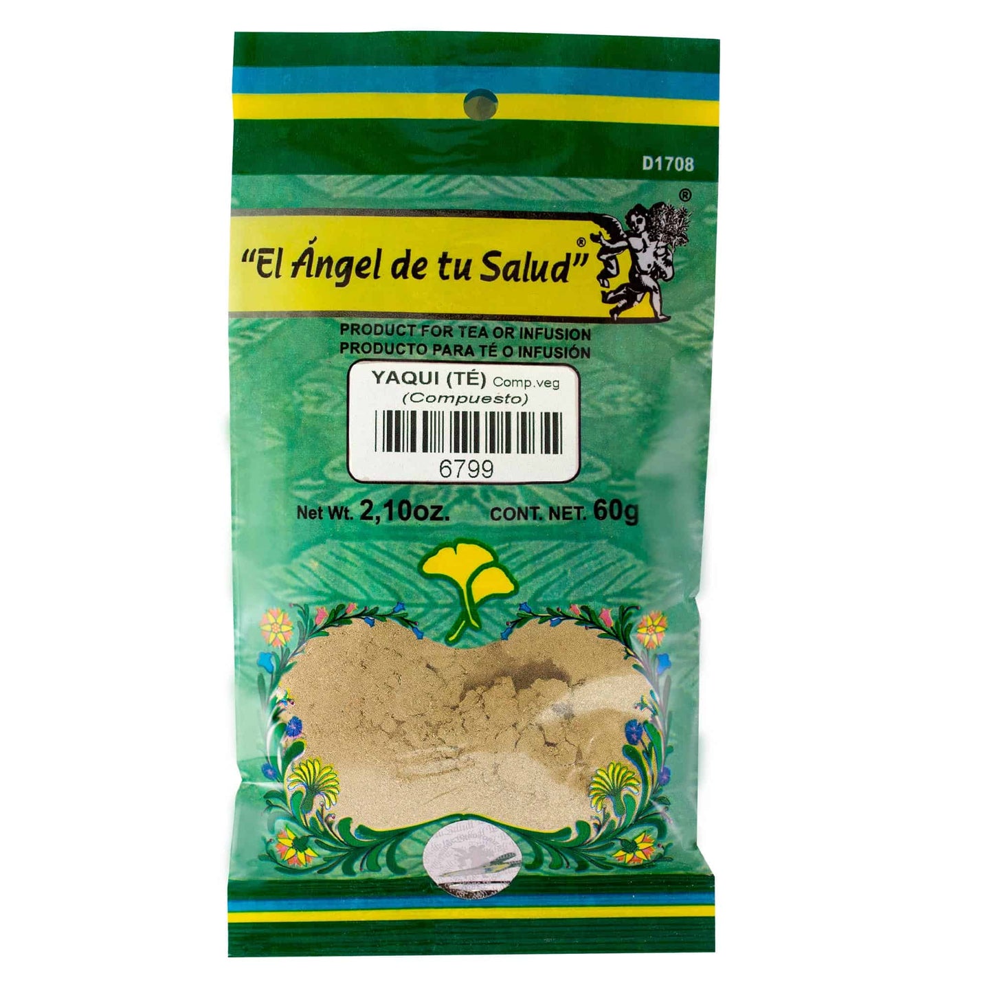 YAQUI ™ Polvo bolsa de 60g
