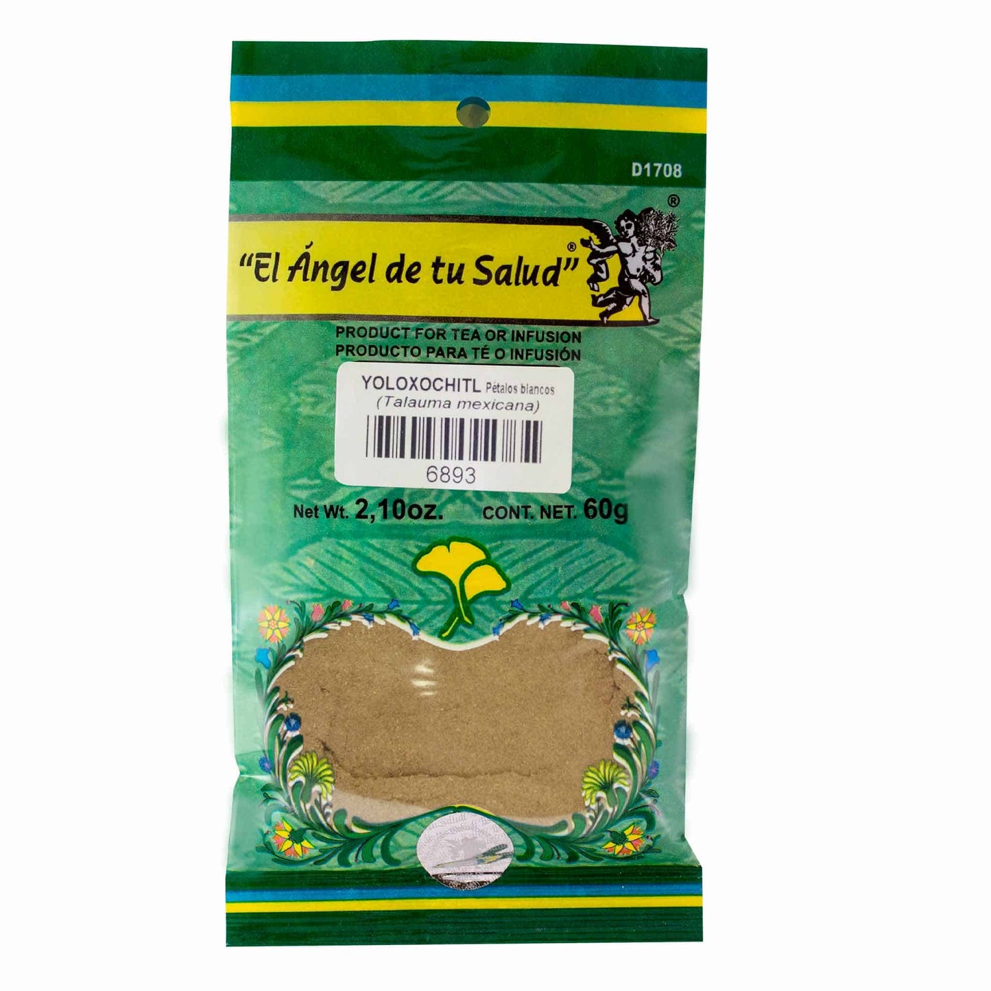 YOLOXOCHITL PÉTALOS BLANDOS ™ Polvo bolsa de 60g