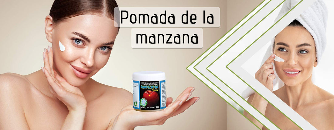 Pomada de manzana fuerte embellecedor de la piel.