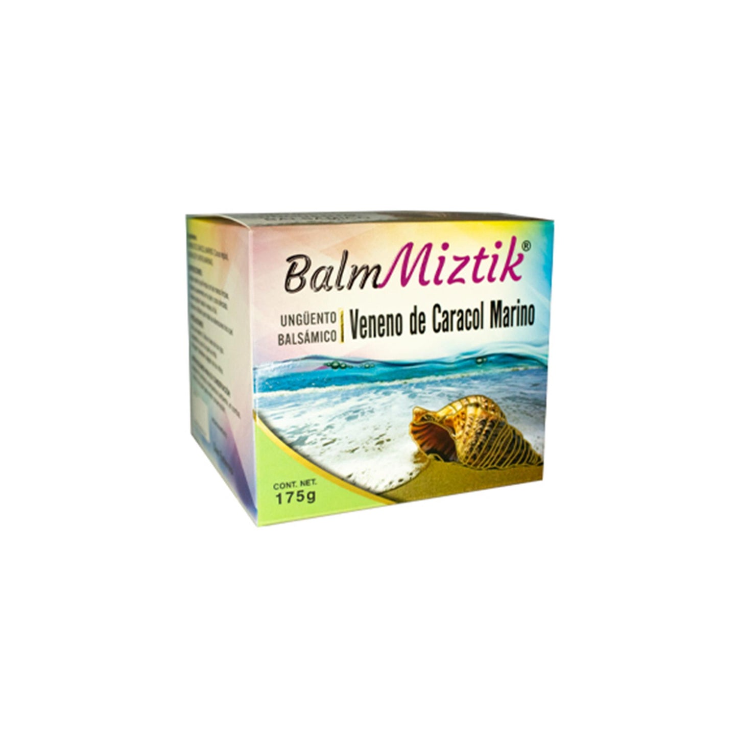 BALMMIZTIK ® Ungüento bálsamico de caracol marino tarro de 175g