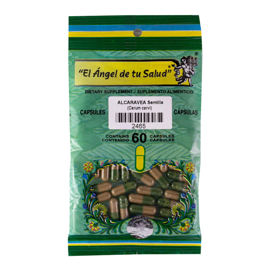 ALCARAVEA Semilla ™ Cápsula dura bolsa verde 60u